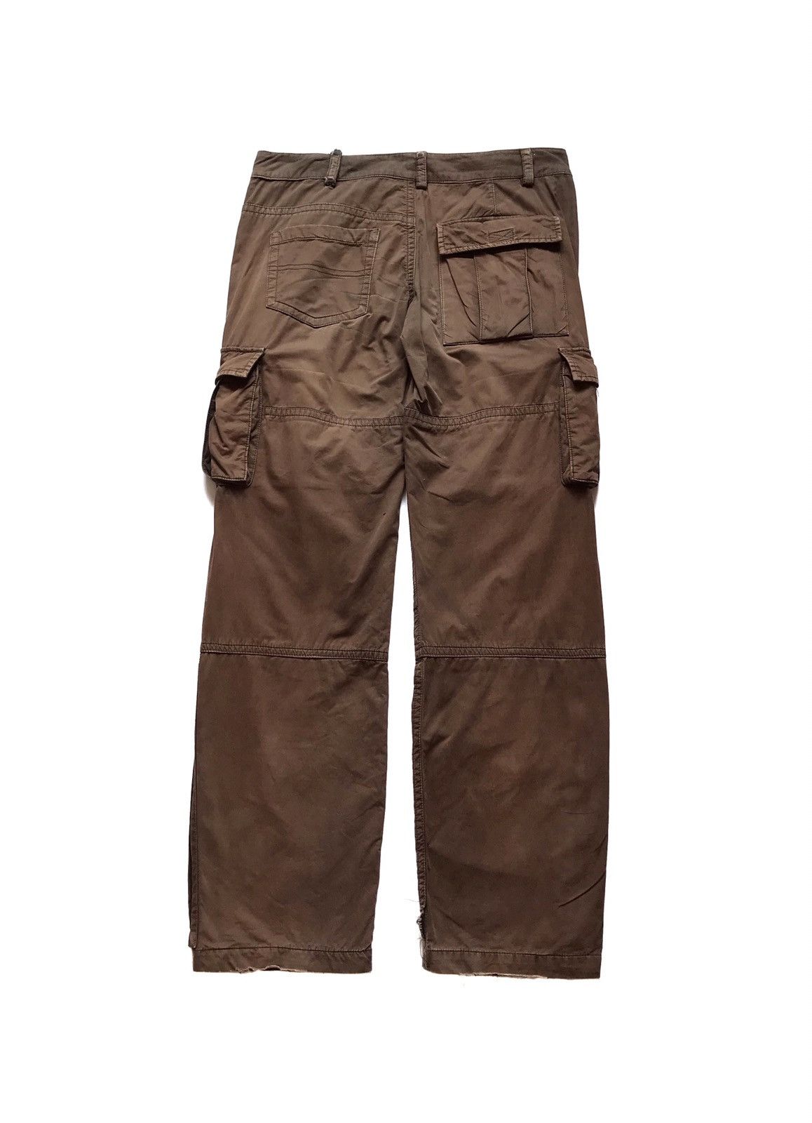 Katharine Hamnett London HAMNETT CARGO ANKLE ZIP TROUSER PANTS Size US 34 / EU 50 - 4 Thumbnail