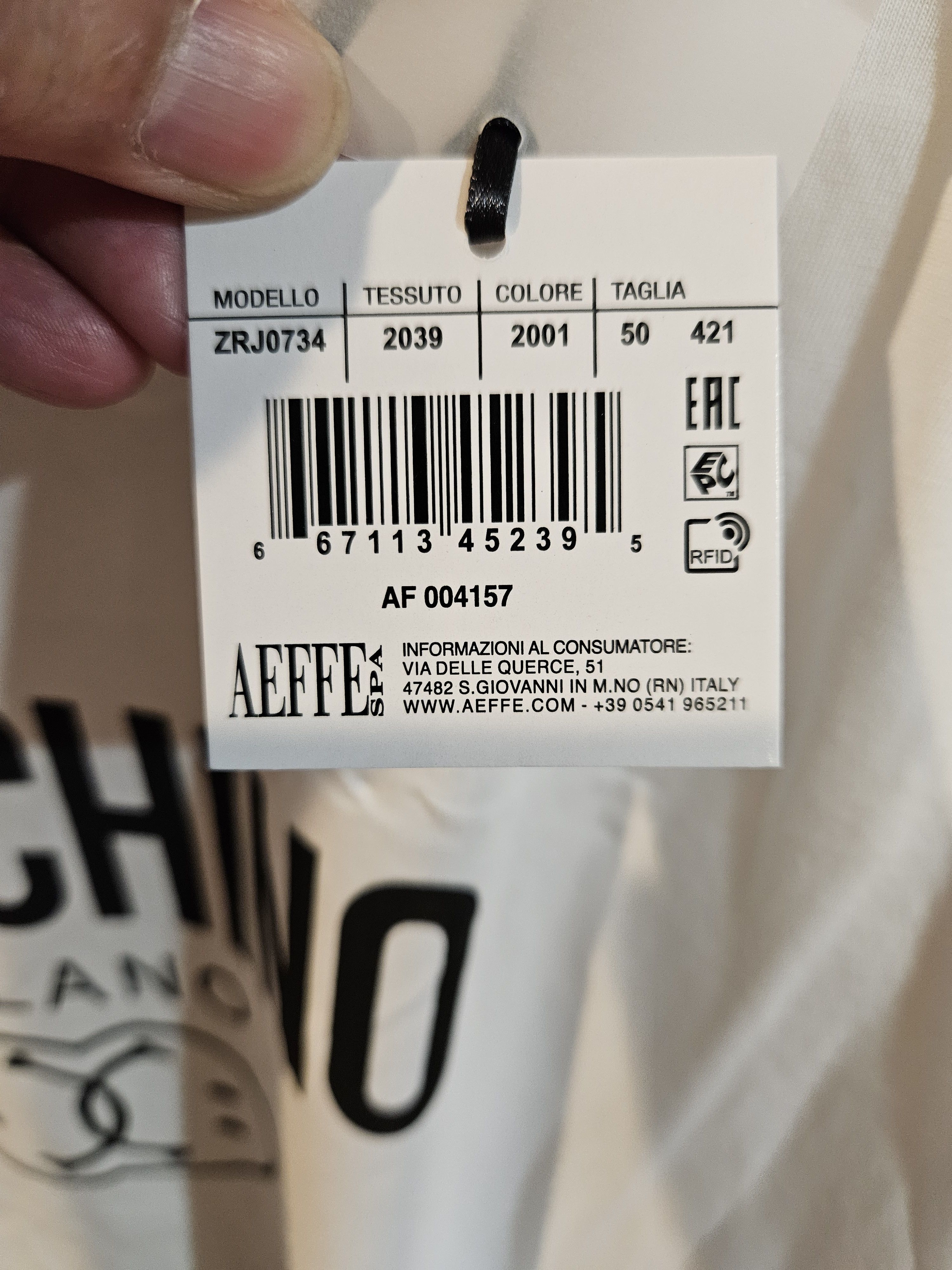 Moschino White Double Smiley T-Shirt Size US M / EU 48-50 / 2 - 13 Thumbnail