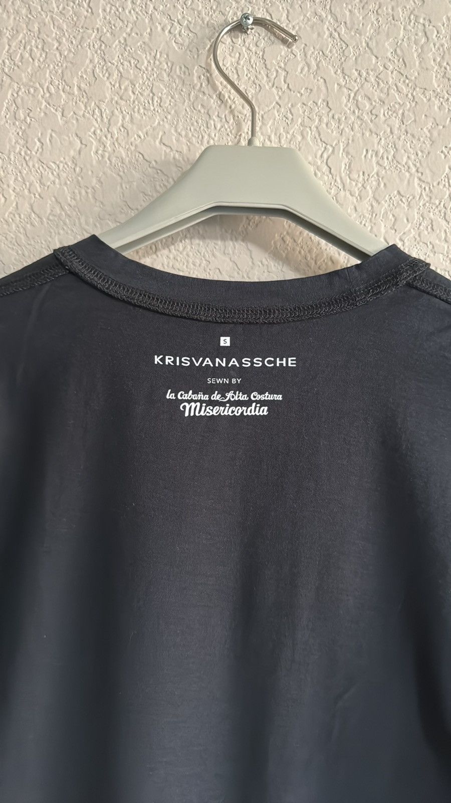 Kris Van Assche Krisvanassche Black Tee w/ Sewn Appliqué Pieces Size S / US 4 / IT 40 - 6 Thumbnail