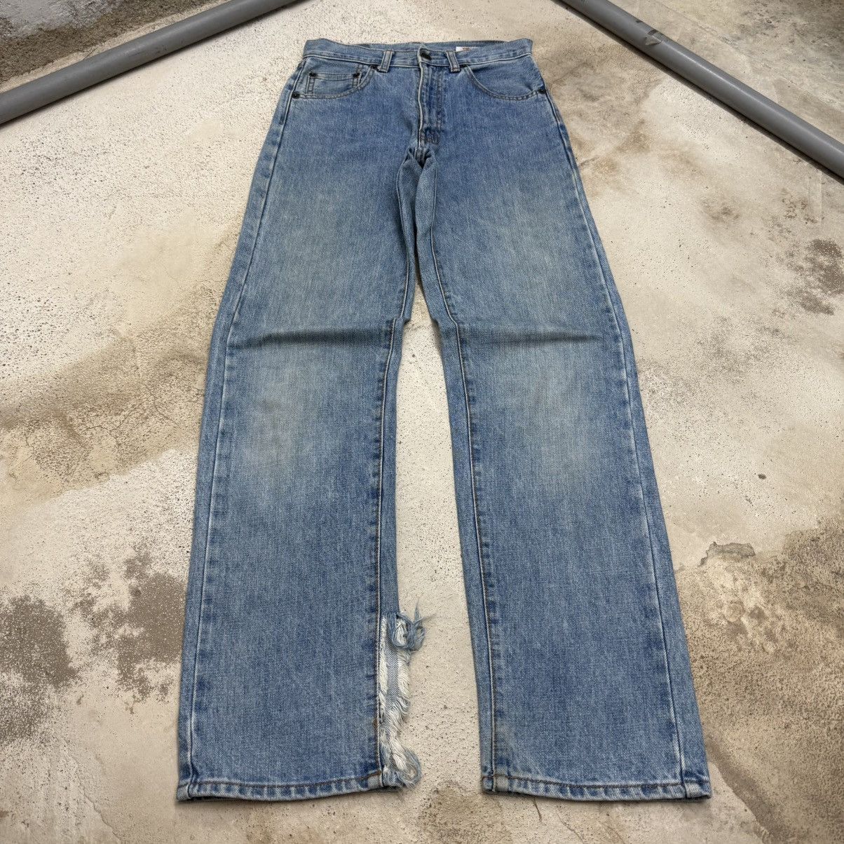 Big John Vintage Big John Junior Distressed Denim Pants Size US 26 / EU 42 - 1 Thumbnail