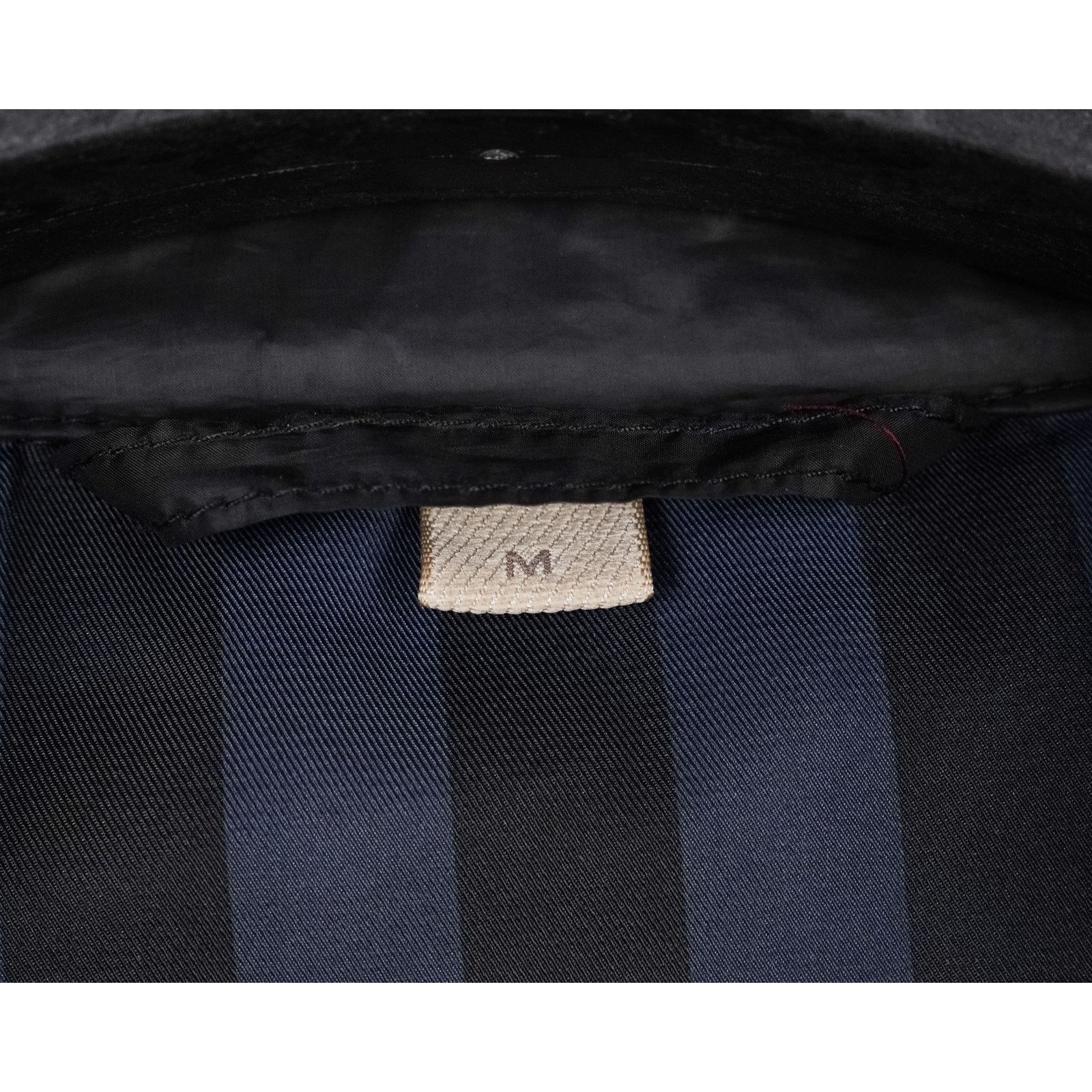Burberry Burberry brit black quilted lamb leather wool vintage jacket Size US M / EU 48-50 / 2 - 16 Thumbnail