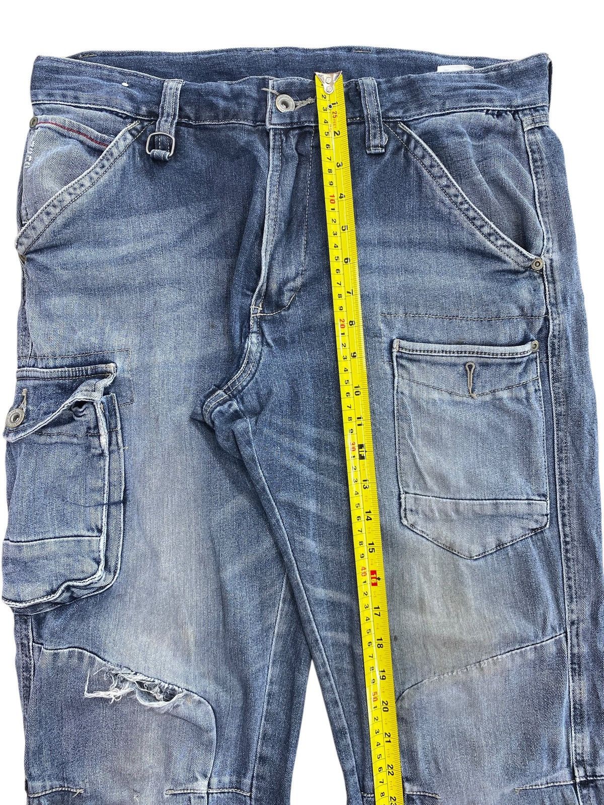 Japanese Brand Japanese Brand Faded Blue Wash Style Jeans Size US 34 / EU 50 - 8 Thumbnail