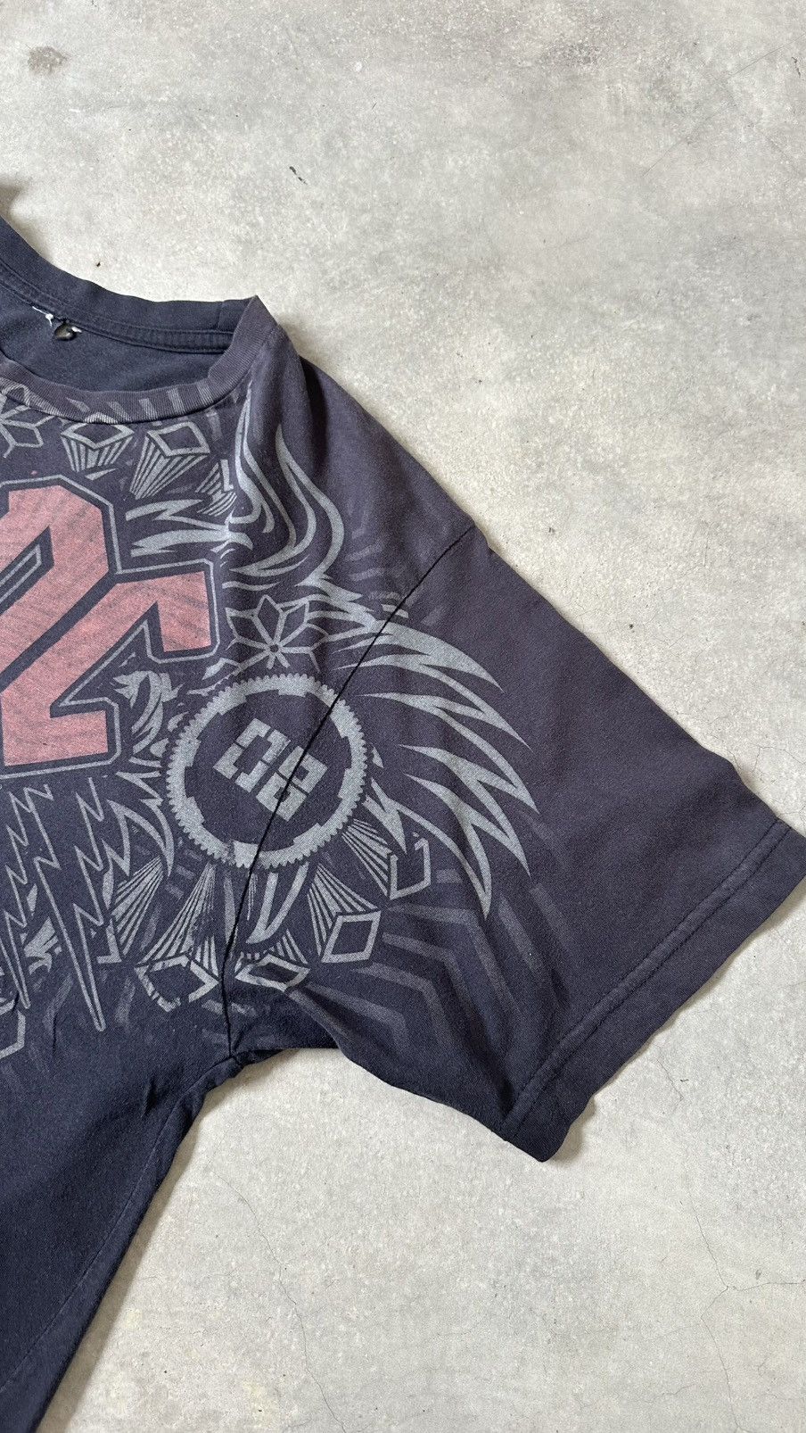 AC/DC VINTAGE ACDC OVERPRINT TEE Size US M / EU 48-50 / 2 - 3 Thumbnail