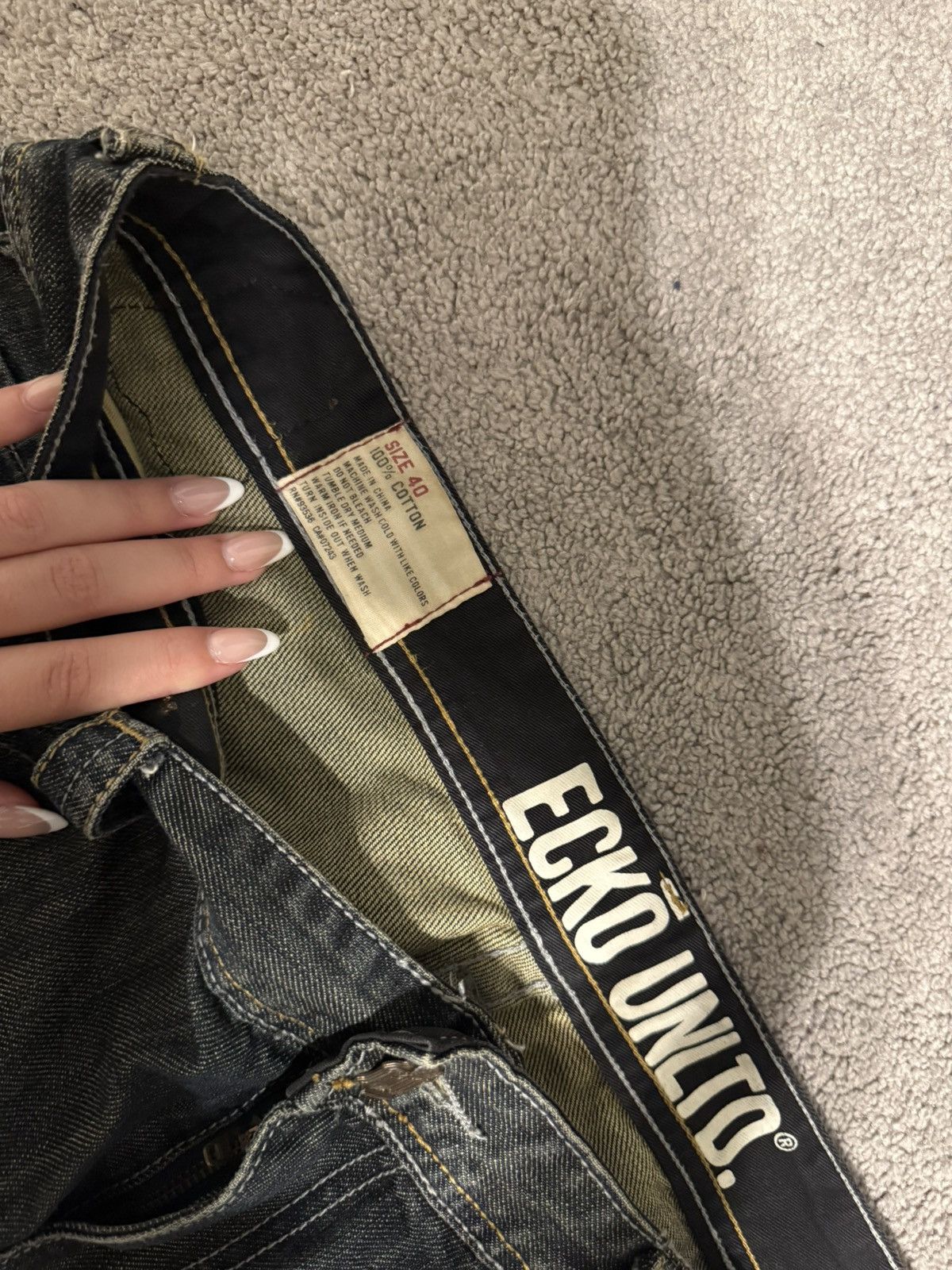 Ecko Unltd. fire ecko untld baggy jeans Size US 40 / EU 56 - 3 Thumbnail