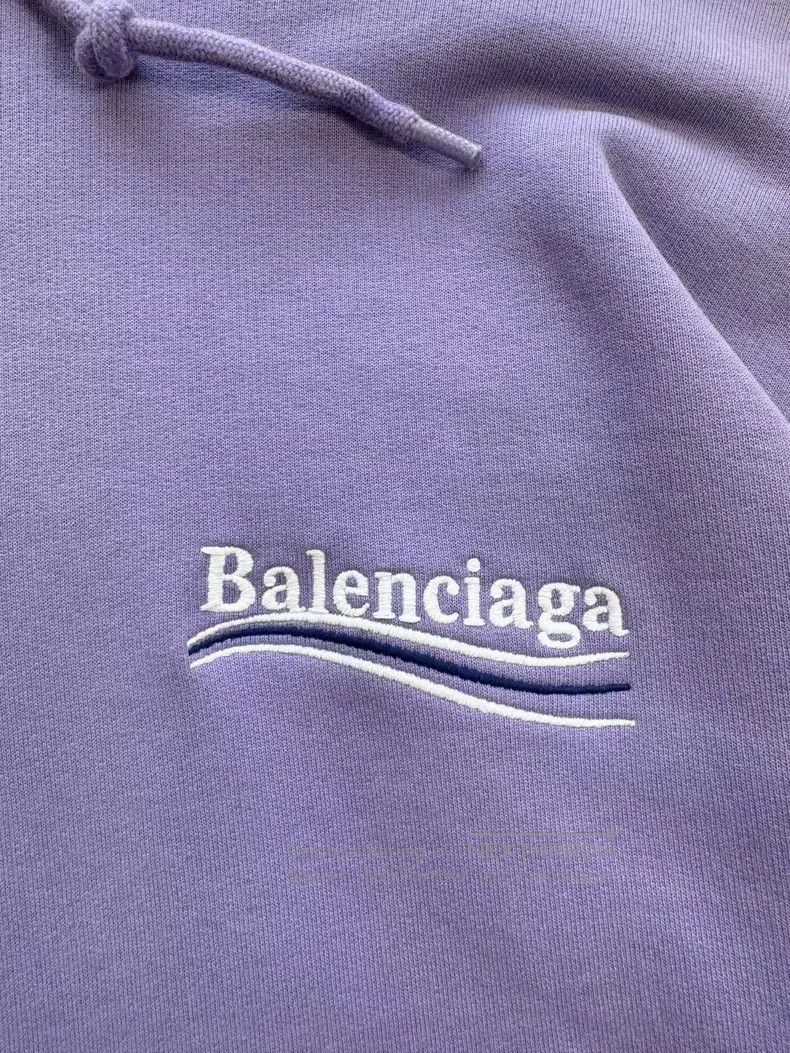 Balenciaga Balenciaga Eggplant Purple Coke Embroidered Sweatshirt Size US S / EU 44-46 / 1 - 3 Thumbnail