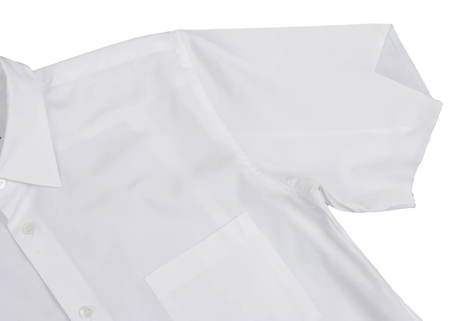Comme des Garcons Homme Plus Cut Sleeve Shirt in White Size S Size US S / EU 44-46 / 1 - 9 Thumbnail