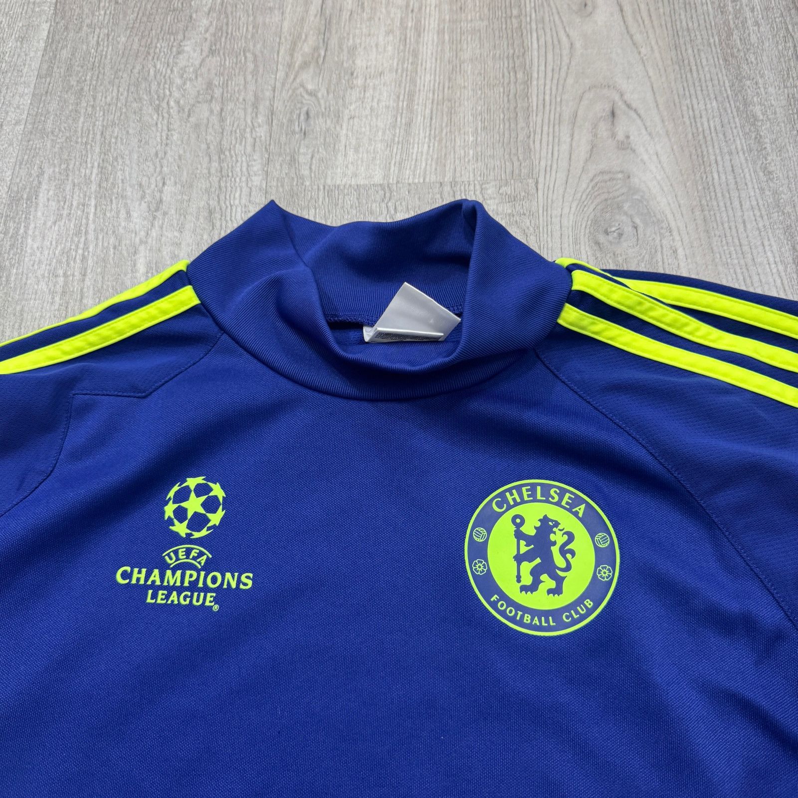 Adidas Adidas Chelsea 2014 2015 Champions League Training Top Size US S / EU 44-46 / 1 - 3 Thumbnail
