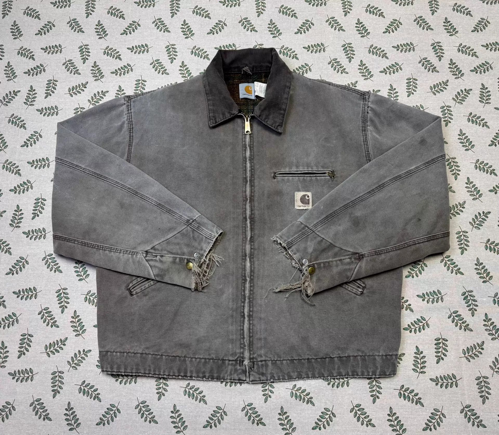 Carhartt Carhartt Detroit J43 Chestnut XL Vintage 1998 USA Size US XL / EU 56 / 4 - 1 Thumbnail