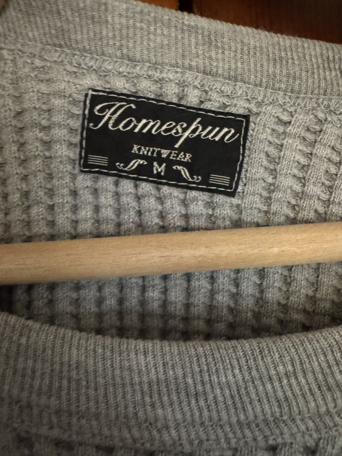 Homespun Knitwear Waffle knit homespun Size US M / EU 48-50 / 2 - 2 Thumbnail