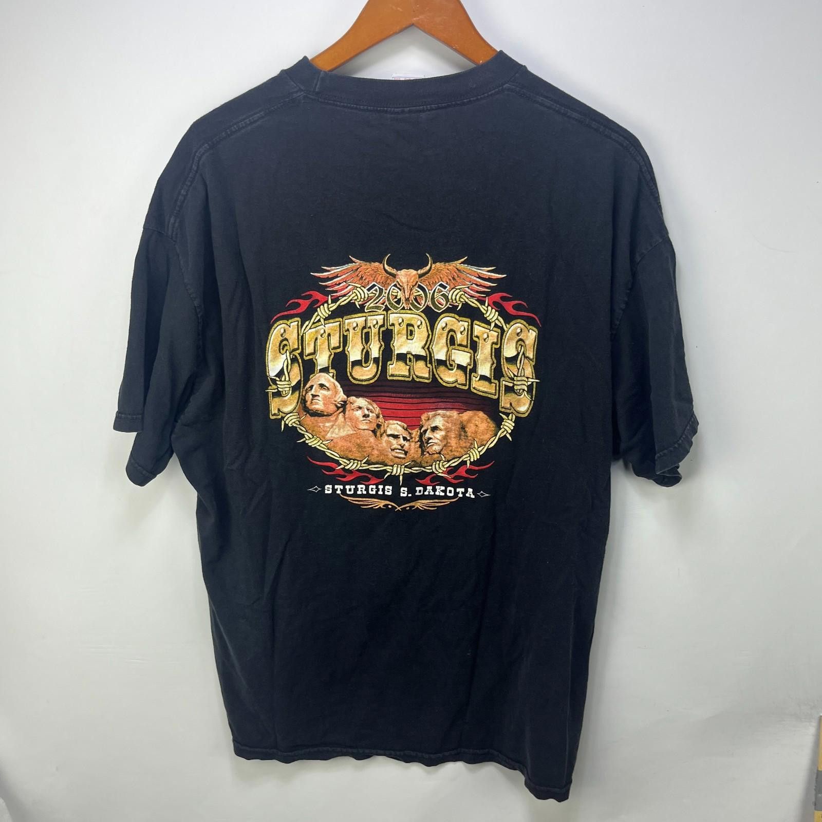 Vintage Vintage Biker Flames Choppers Motorcycle Sturgis T Shirt 2XL Size US XXL / EU 58 / 5 - 9 Thumbnail