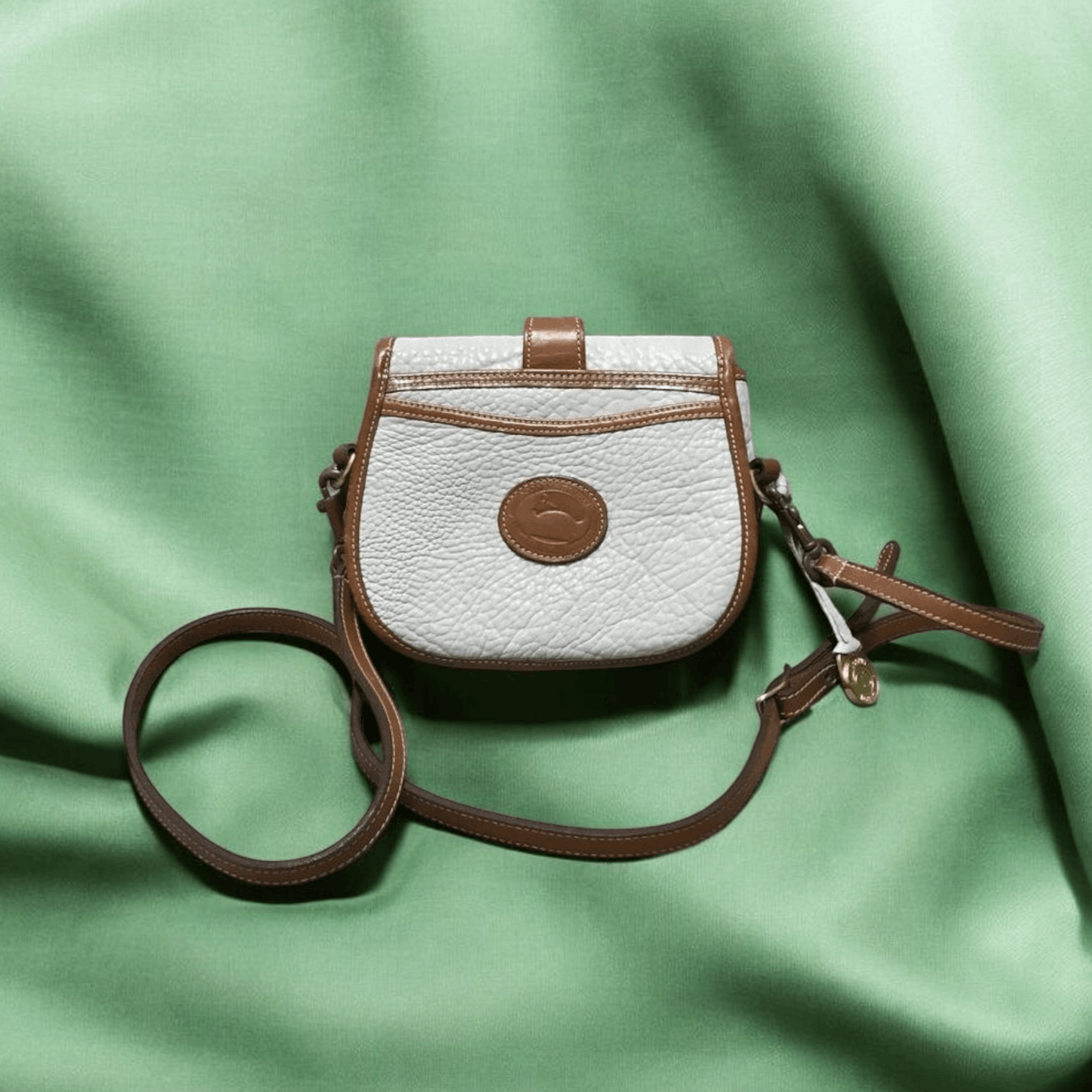 Dooney & Bourke × Japanese Brand × Vintage Vintage Dooney&Bourke Full Leather Mini Shoulder Bag Size ONE SIZE - 2 Thumbnail
