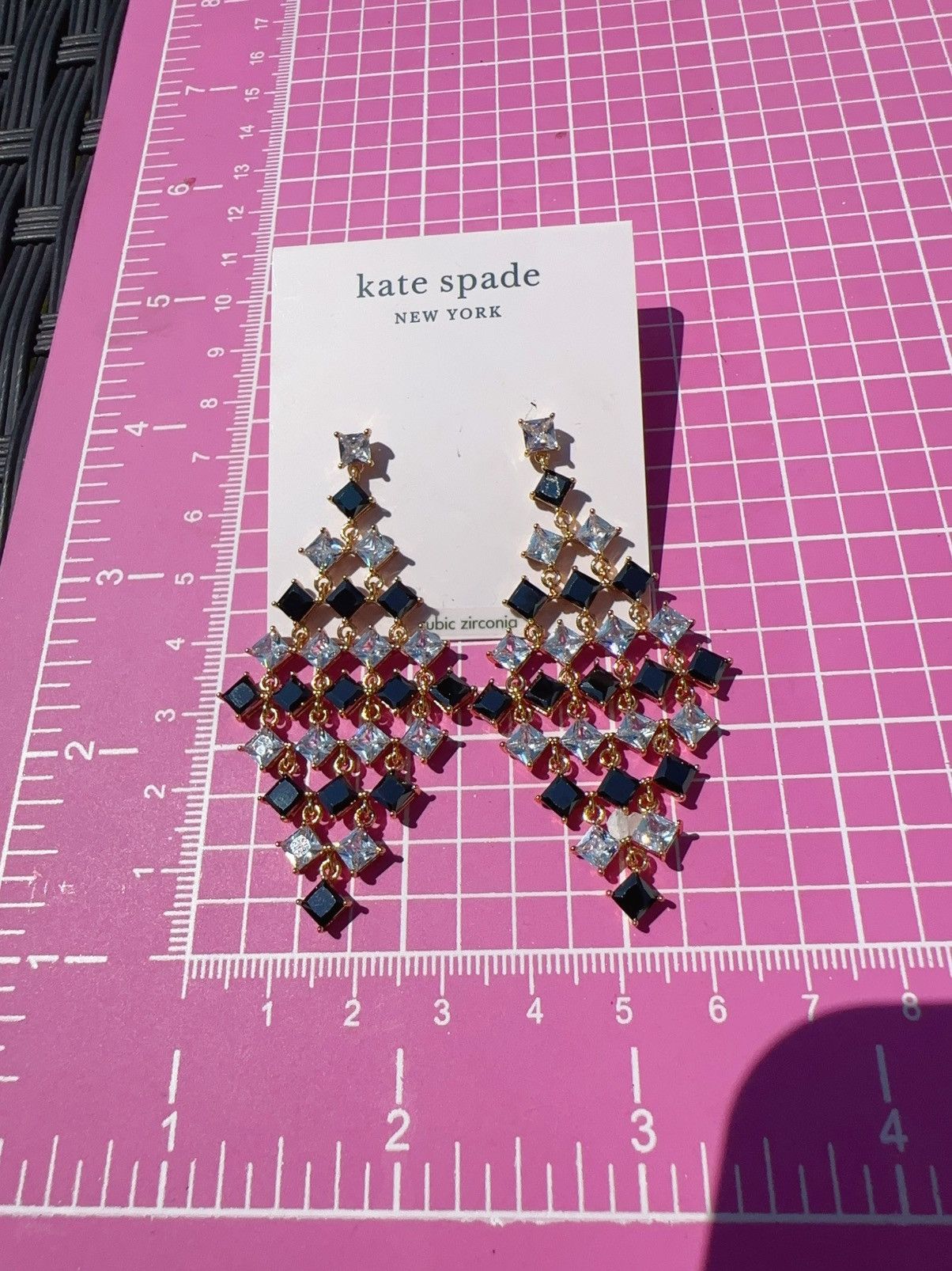 Kate Spade $148 Kate Spade Mash Earrings Diamonds Light Up The Room Size ONE SIZE - 3 Thumbnail