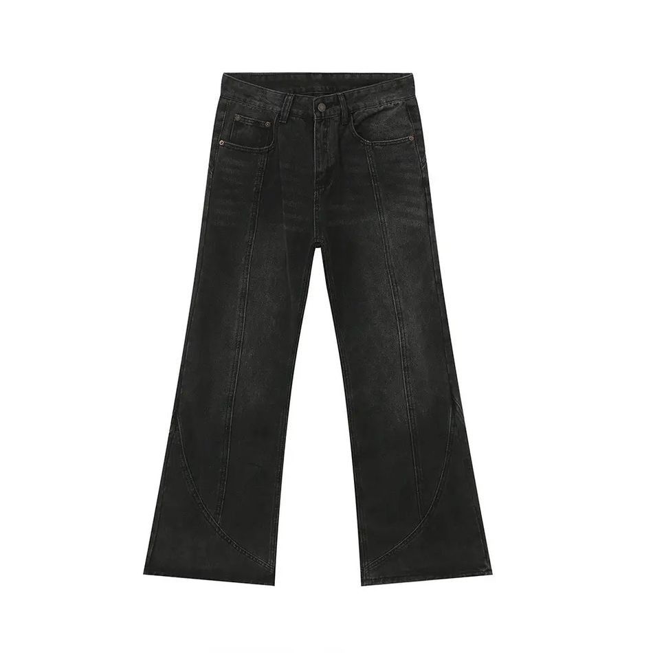 Japanese Brand Retro high street micro flared jeans Size US 32 / EU 48 - 5 Thumbnail