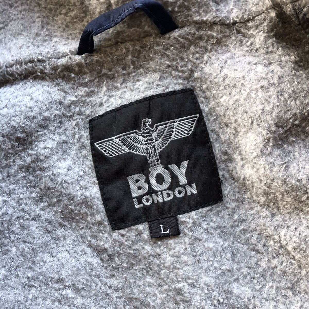 Boy London BOY LONDON Big Spellout Hooded Zipper Jacket Size US L / EU 52-54 / 3 - 11 Thumbnail