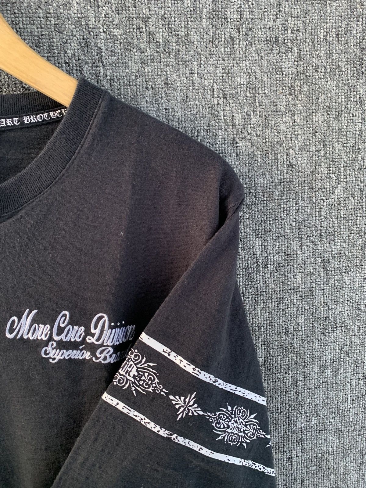 Le Grande Bleu (L.G.B.) Hard Core Style Gothic Poem Long Sleeve Ifsixwas Style Size US L / EU 52-54 / 3 - 8 Thumbnail