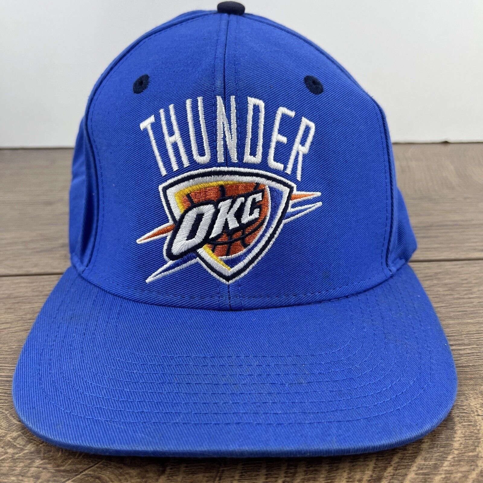 Other Oklahoma City Thunder Hat Blue Snapback Blue Hat Adjustable Size ONE SIZE - 5 Thumbnail