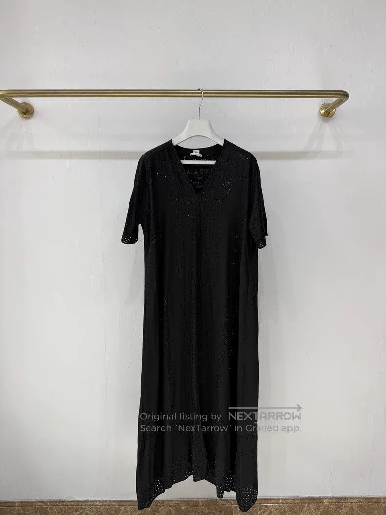 Hermes Hermes Cut-out print letter silk dress with long skirt, tw Size XXS / US 00 / IT 34 - 1 Thumbnail