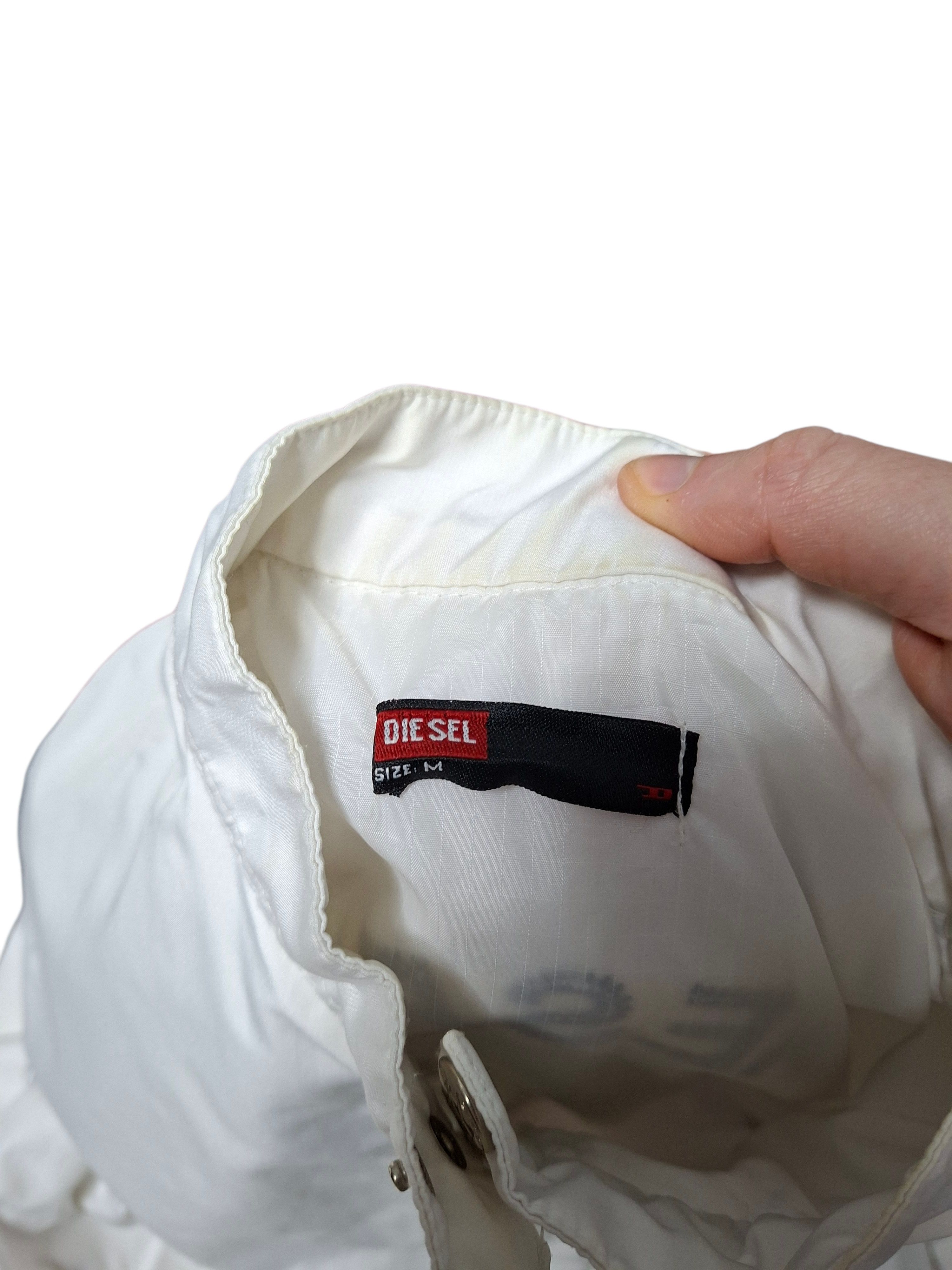 Diesel DIESEL VINTAGE BIG LOGO AVANT GARDE NYLON LIGHT JACKET Size US M / EU 48-50 / 2 - 5 Thumbnail