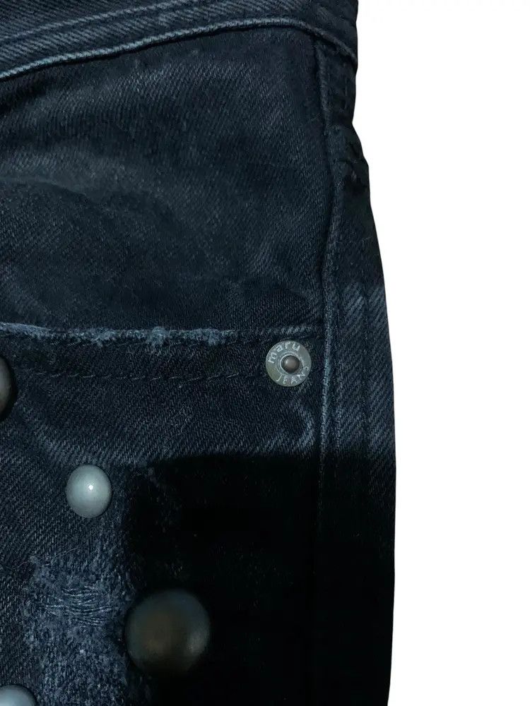 14th Addiction Crazy Flare denim washed black studded Maru rocky jeans Size US 30 / EU 46 - 9 Thumbnail
