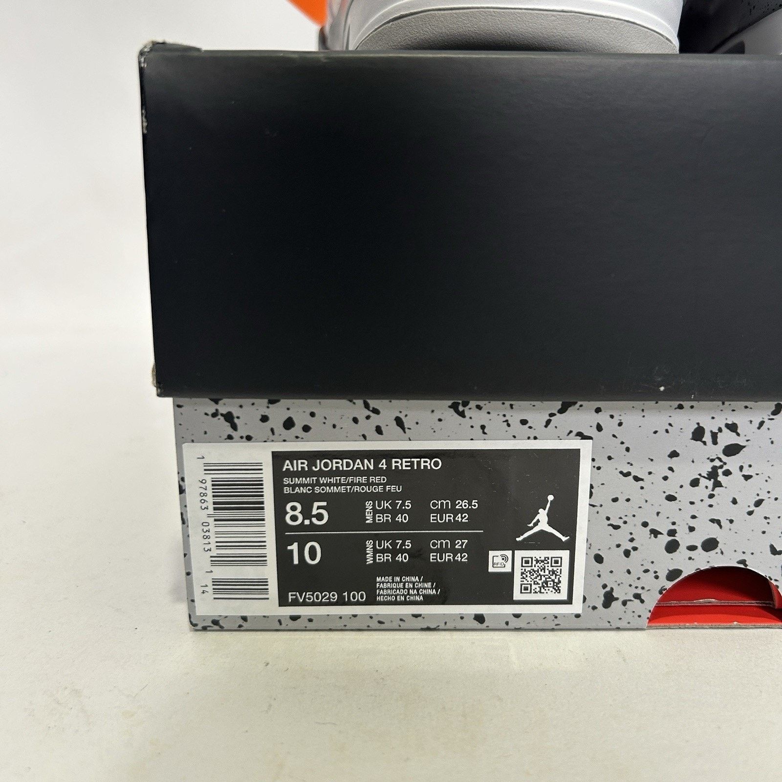 Jordan Brand Nike Air Jordan 4 Retro OG “White Cement” (2025) Size US 8.5 / EU 41-42 - 5 Thumbnail