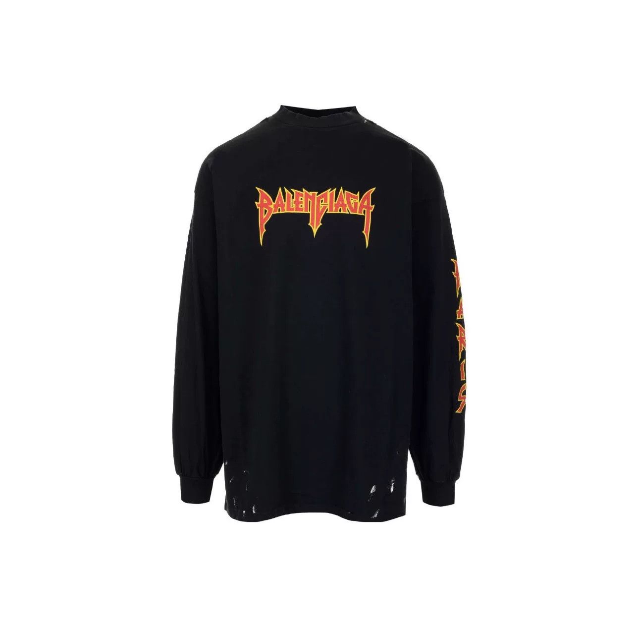 Balenciaga Balenciaga Metallica Graphic Long Sleeve Sweatshirt Size US M / EU 48-50 / 2 - 1 Thumbnail
