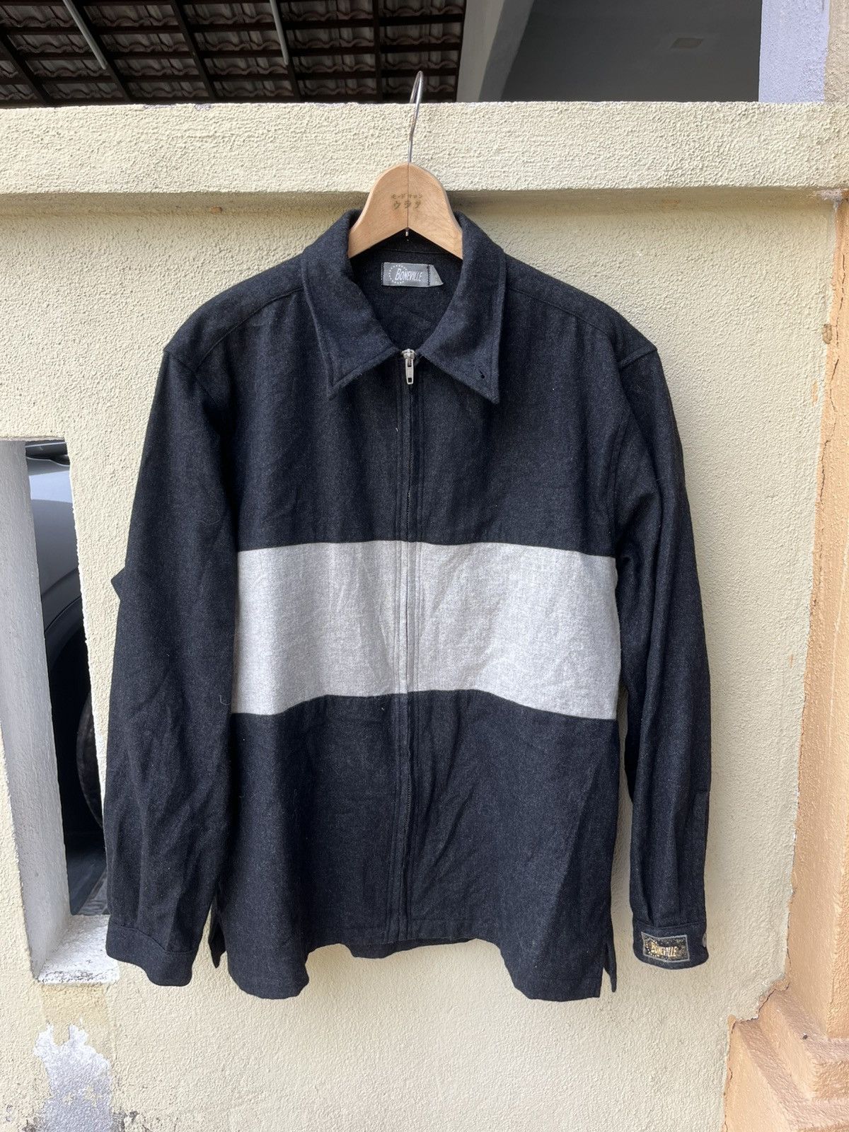 Massimo Osti Vintage ‘96 boneville wool overshirt Size US L / EU 52-54 / 3 - 1 Thumbnail
