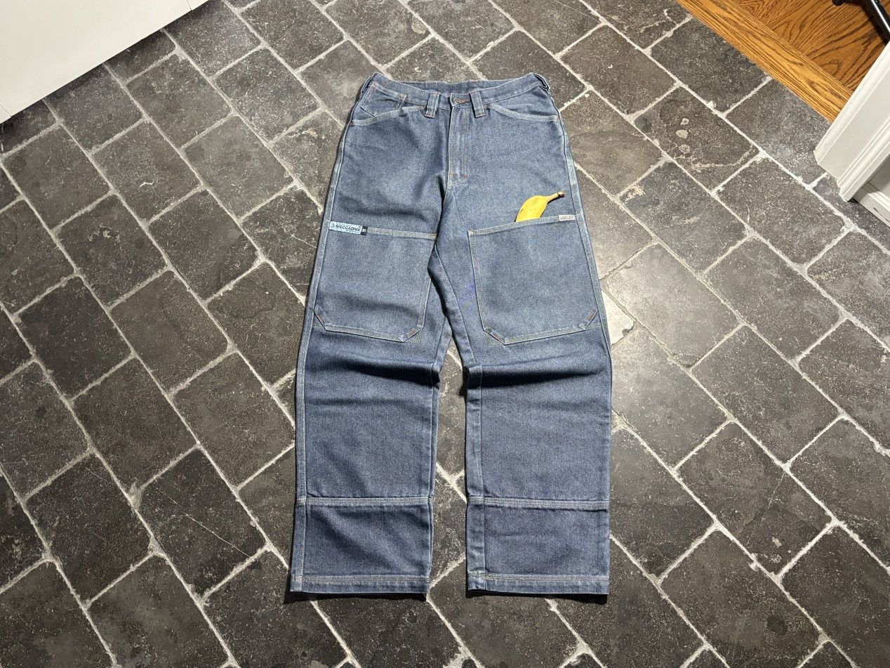 Mecca Vintage Mecca Jeans Double Knee Dark Wash Carpenter Pocket Size US 30 / EU 46 - 17 Thumbnail