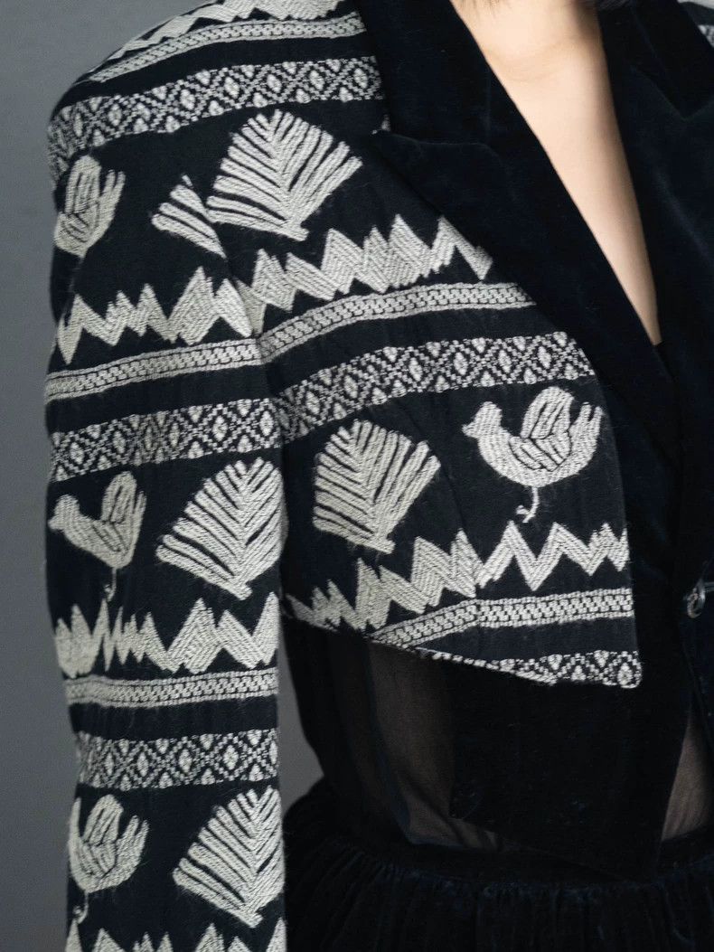 Comme des Garcons Comme Des Garcons Bird embroidered coat Size M / US 6-8 / IT 42-44 - 7 Thumbnail