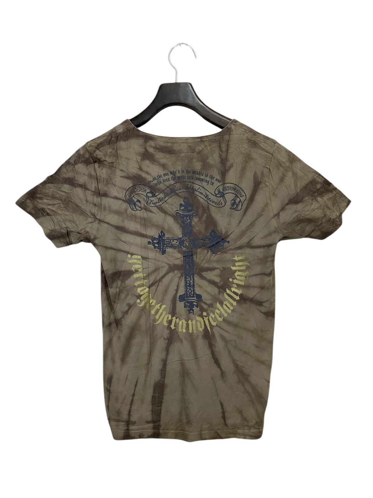 Japanese Brand × Seditionaries × Vintage Dangerous warning punk style cross design tshirt Size US M / EU 48-50 / 2 - 1 Thumbnail