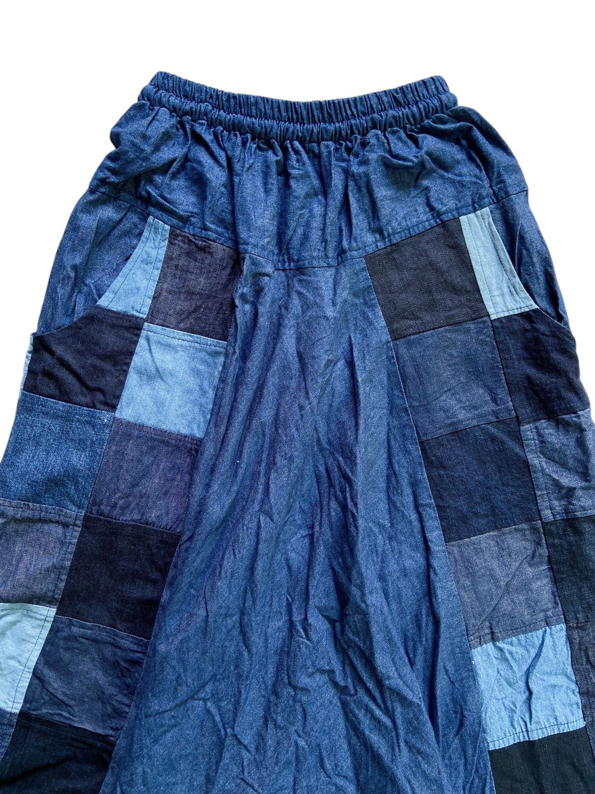 Japanese Brand JAPANESE SAMURAI PATCHWORK PANTS STYLE Size US 27 - 10 Thumbnail