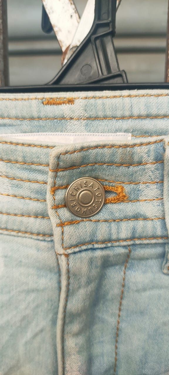Issey Miyake × Japanese Brand × Tsumori Chisato 🔥TSUMORI CHISATO COTTON JEANS PANTS Size 30" / US 8 / IT 44 - 2 Thumbnail
