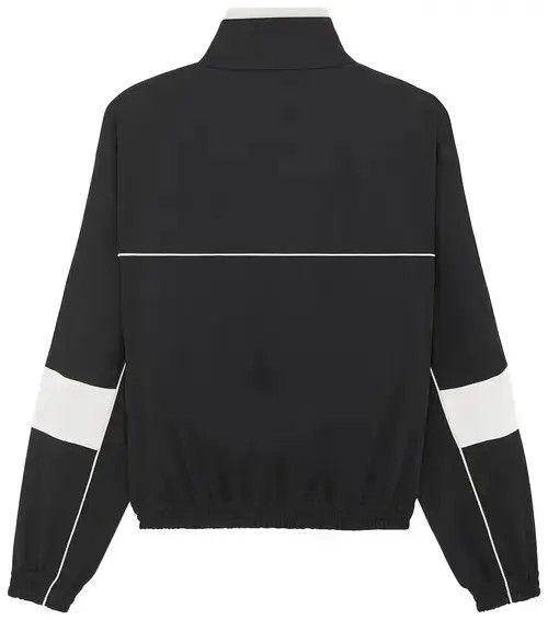 Saint Laurent Paris o1s1wg110625 753065 Teddy Jacket Satin Crepe Black & White Size US S / EU 44-46 / 1 - 2 Thumbnail