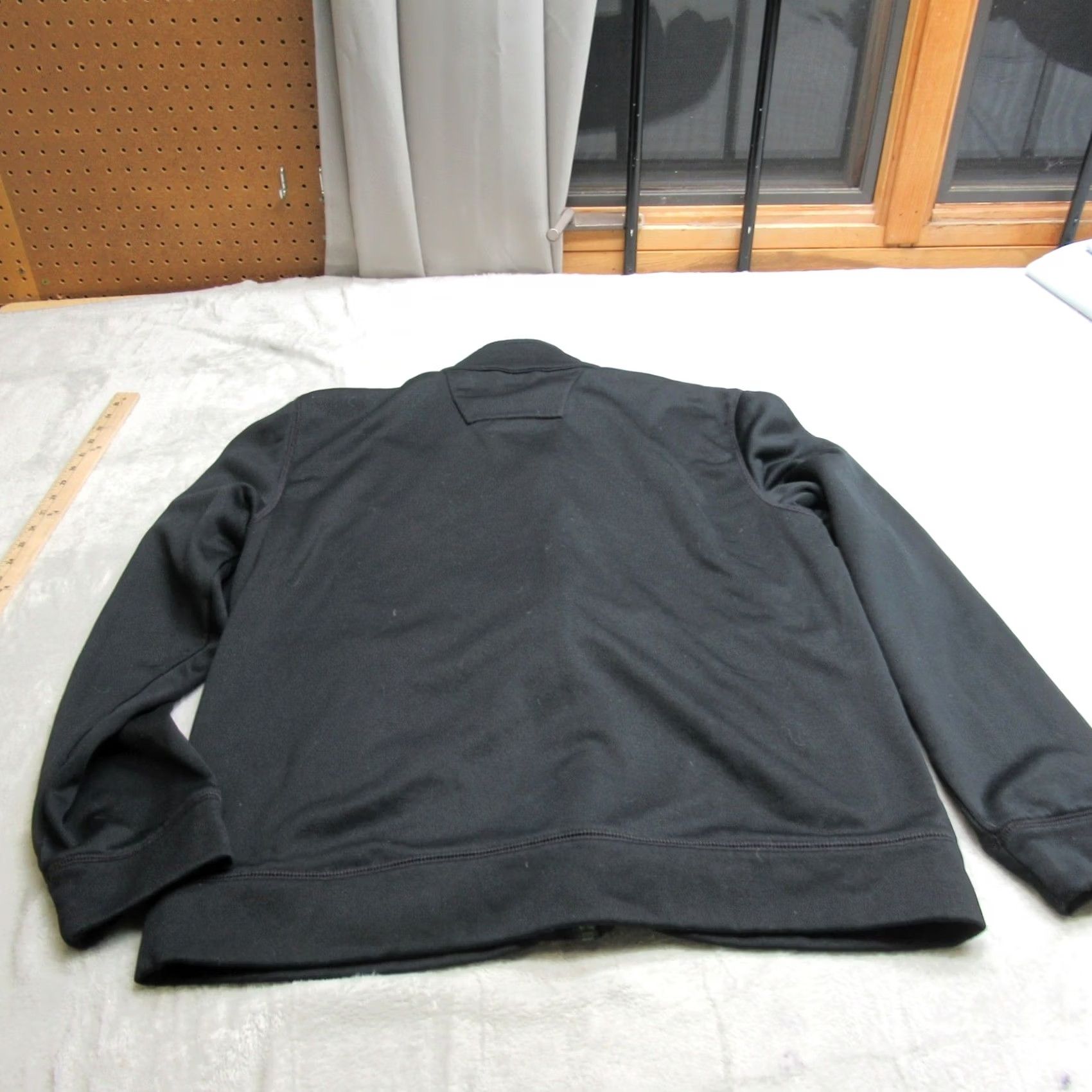 Carhartt Carhartt Jacket Mens Large Black Full Zip Work Jacket Fleece Lined Windbreaker with Pockets Size US L / EU 52-54 / 3 - 2 Thumbnail