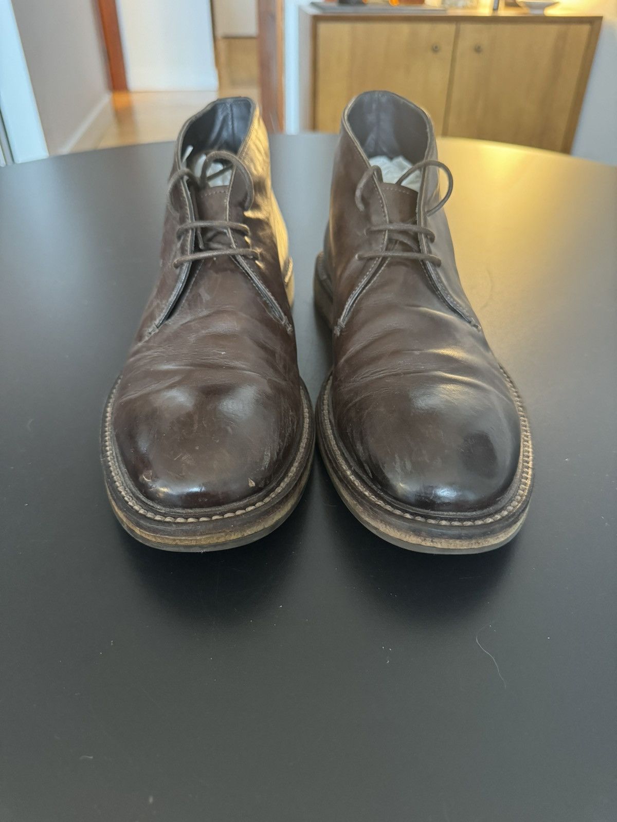To Boot New York To Boot New York Leather Chukka Boot Brown Size US 10 / EU 43 - 3 Thumbnail