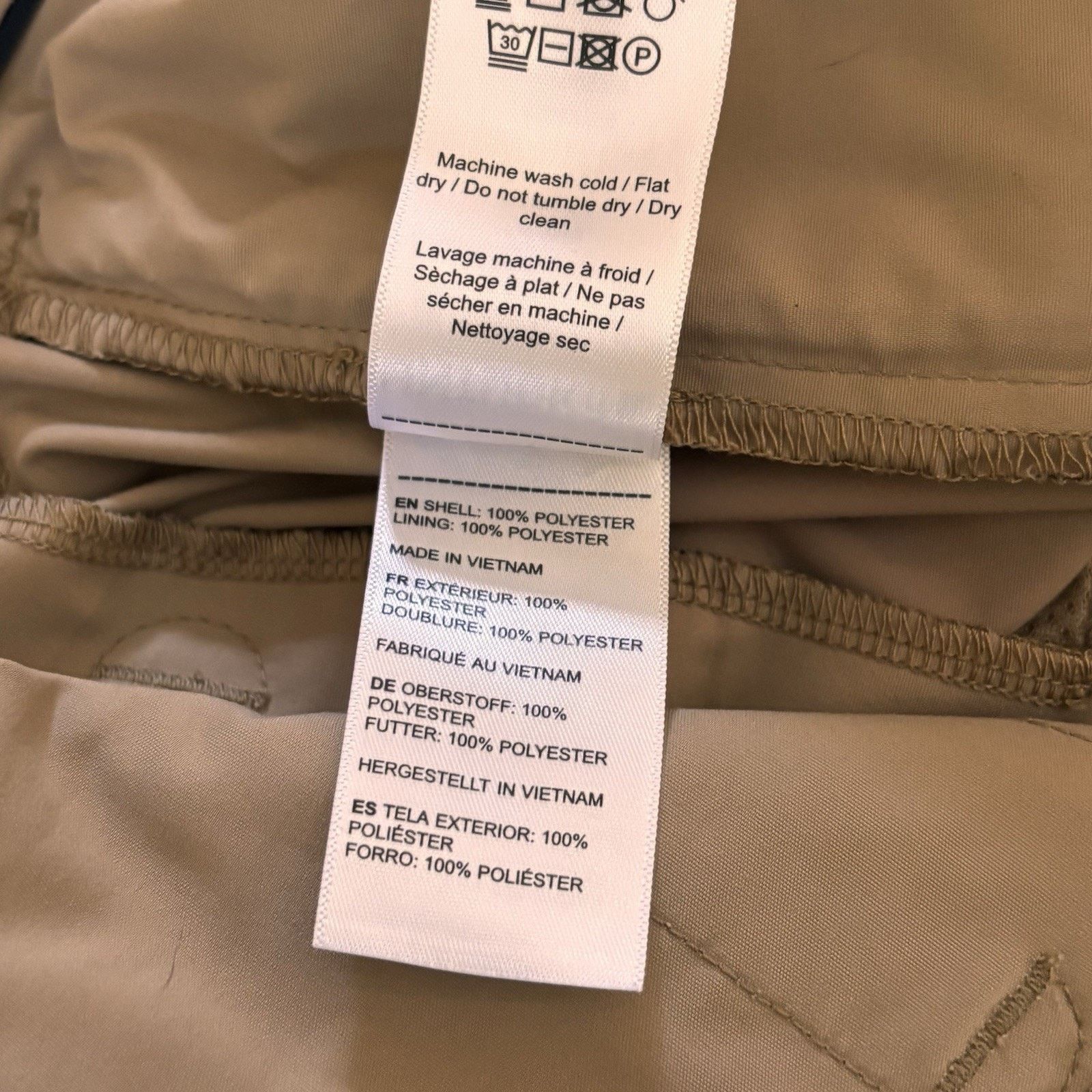UNTUCKit Untuckit Flat Front Khaki Chino Golf Shorts Men's Size 34x9 Size US 34 / EU 50 - 5 Thumbnail