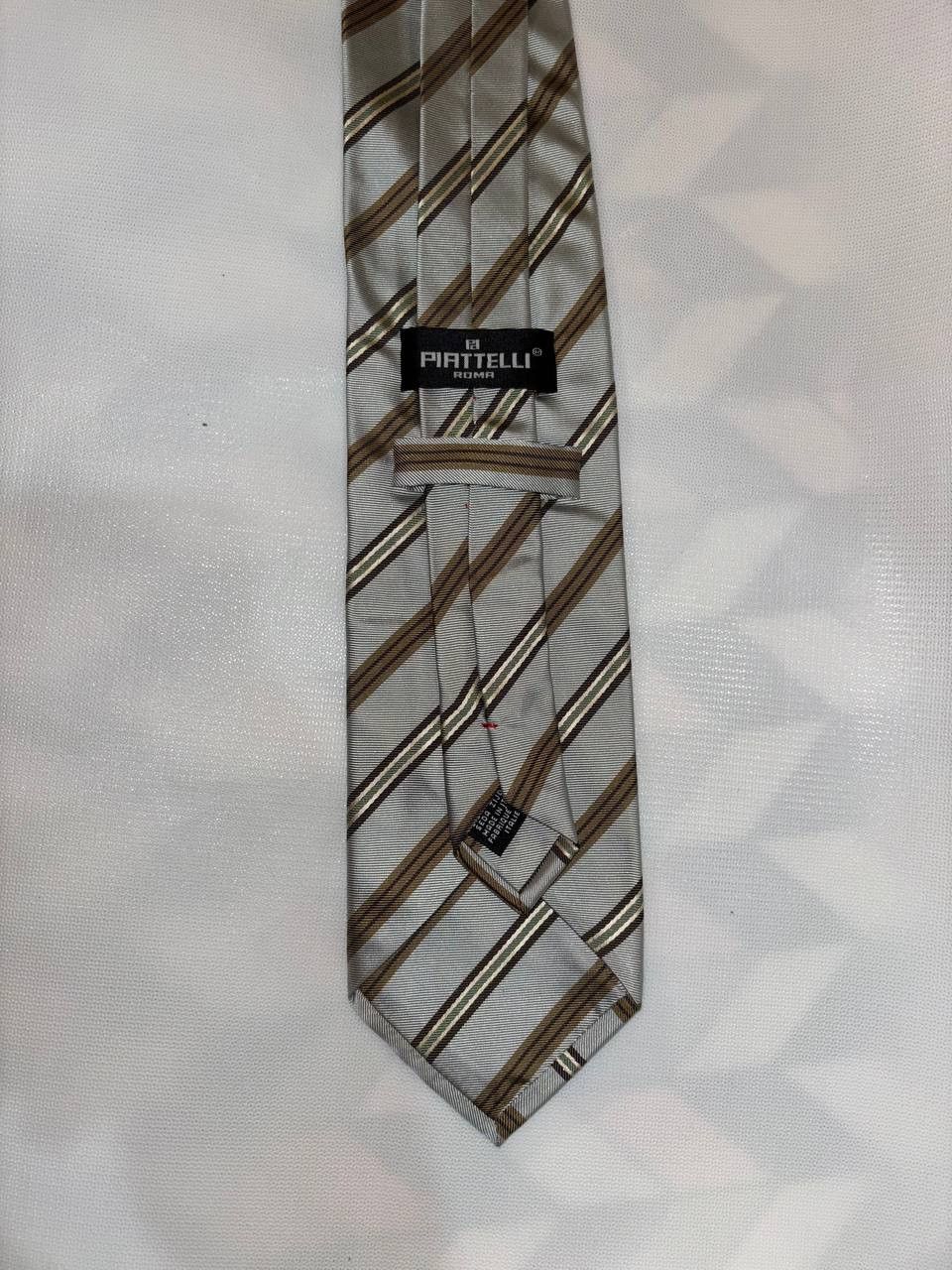 Piattelli PIATTELLI ROMA Vintage Men's tie, 100% silk, made in Italy Size ONE SIZE - 2 Thumbnail