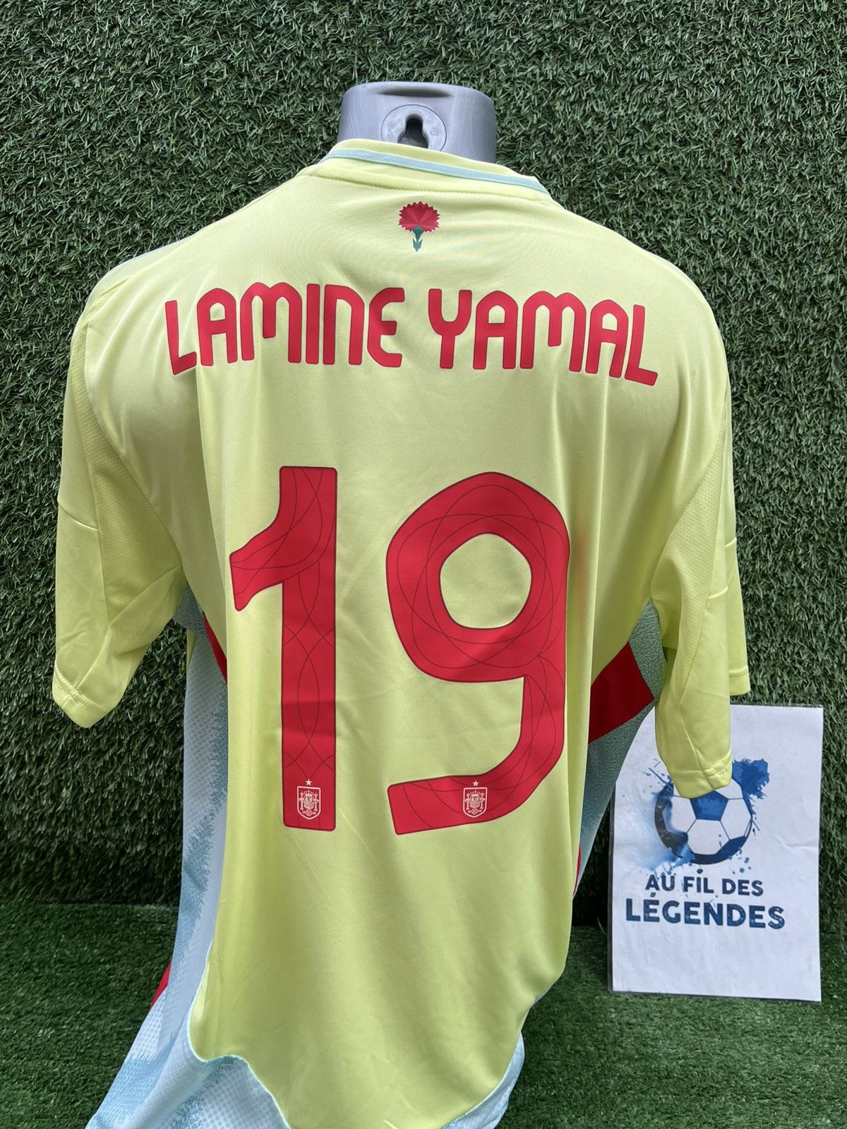 Adidas Jersey spain Lamine Yamal Size US XL / EU 56 / 4 - 1 Thumbnail