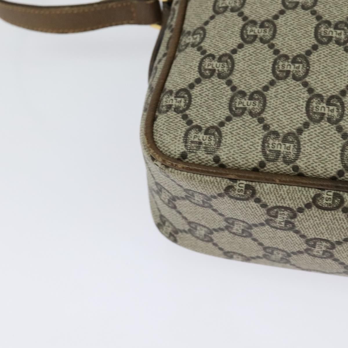 Gucci GUCCI GG Plus Supreme Shoulder Bag Pvc Beige Gold Size ONE SIZE - 12 Thumbnail