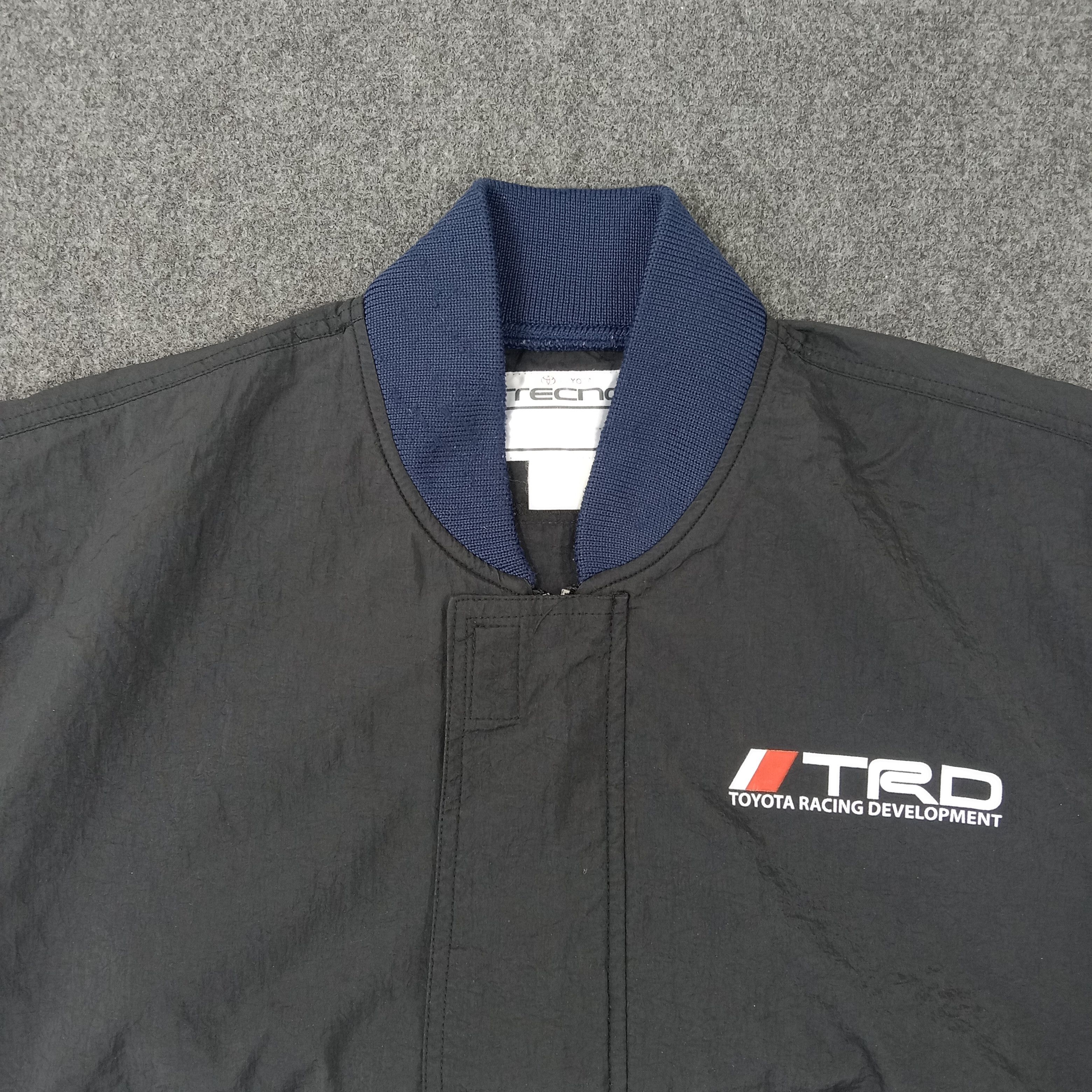 Japanese Brand × Vintage TRD Toyota Japanese Racing Team Bomber Jacket Size US L / EU 52-54 / 3 - 4 Thumbnail