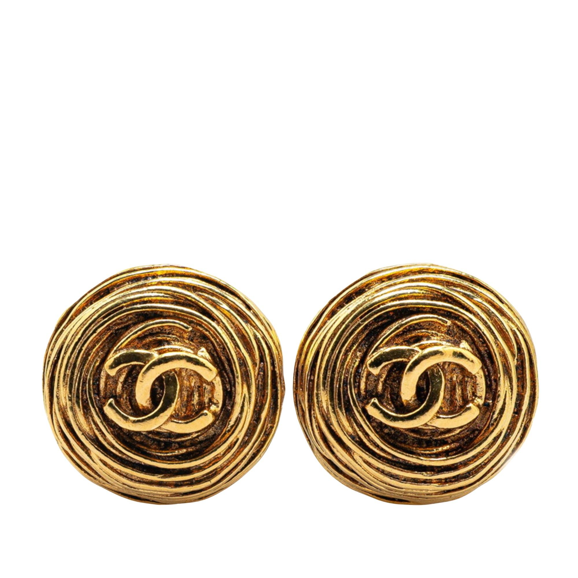 Chanel Chanel Coco Mark earring Size ONE SIZE - 1 Thumbnail