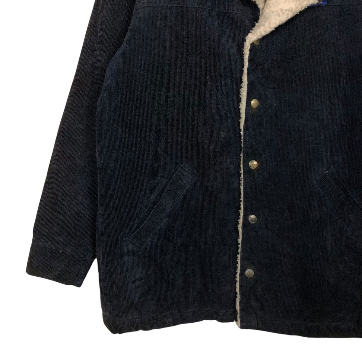 Wrangler 🔥VINTAGE CHORE CORDUROY JACKET WRANGLER BLANKET SHERPA Size US L / EU 52-54 / 3 - 6 Thumbnail