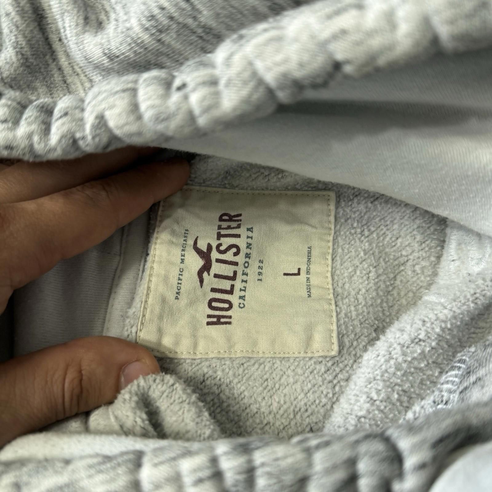 Hollister Hollister California Hoodie Women L Gray Pullover Sweatshirt Size L / US 10 / IT 46 - 6 Thumbnail
