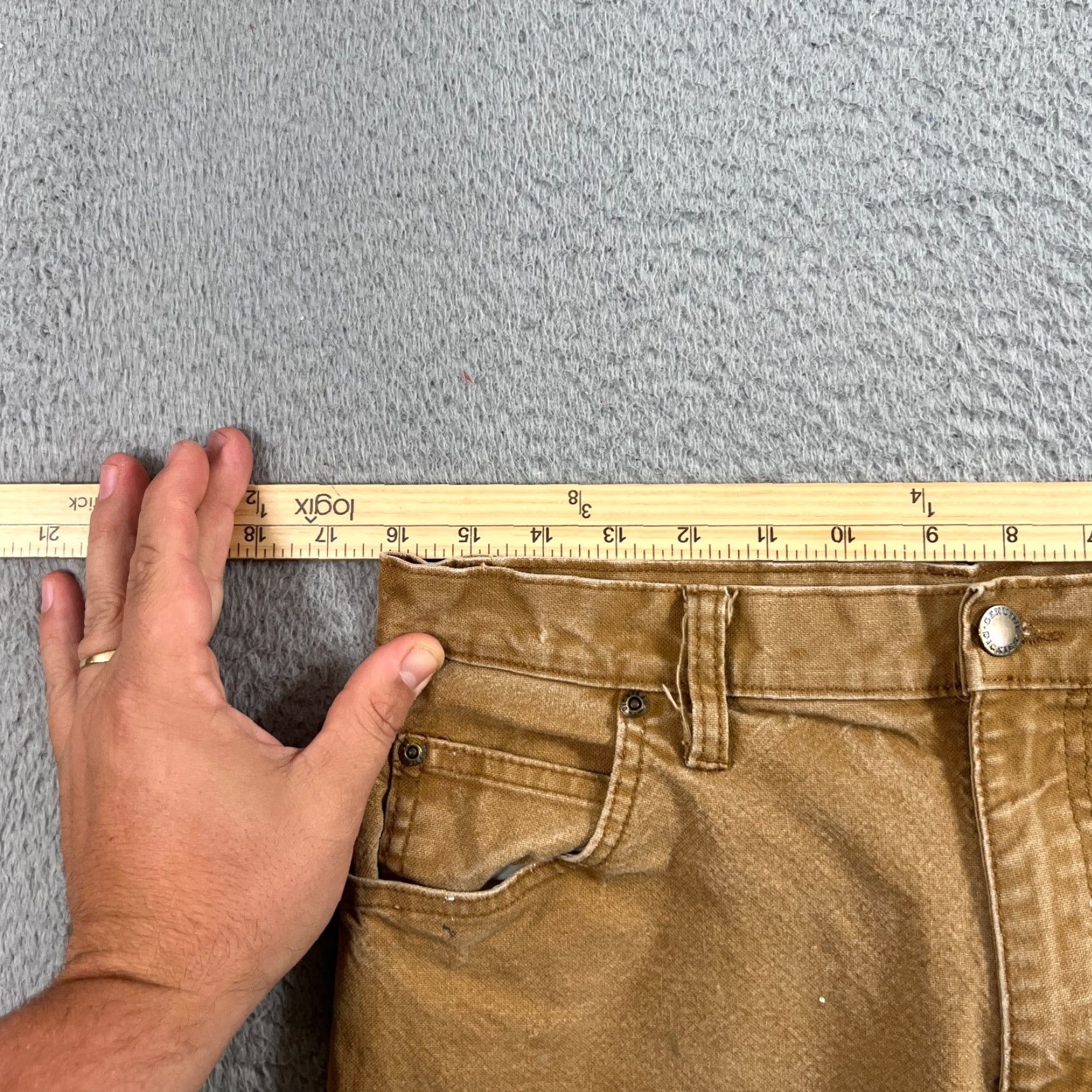 Dickies VINTAGE Dickies Cargo Shorts Men's 32 Brown Workwear Cotton 5-Pocket Relaxed Fit Size US 32 / EU 48 - 5 Thumbnail