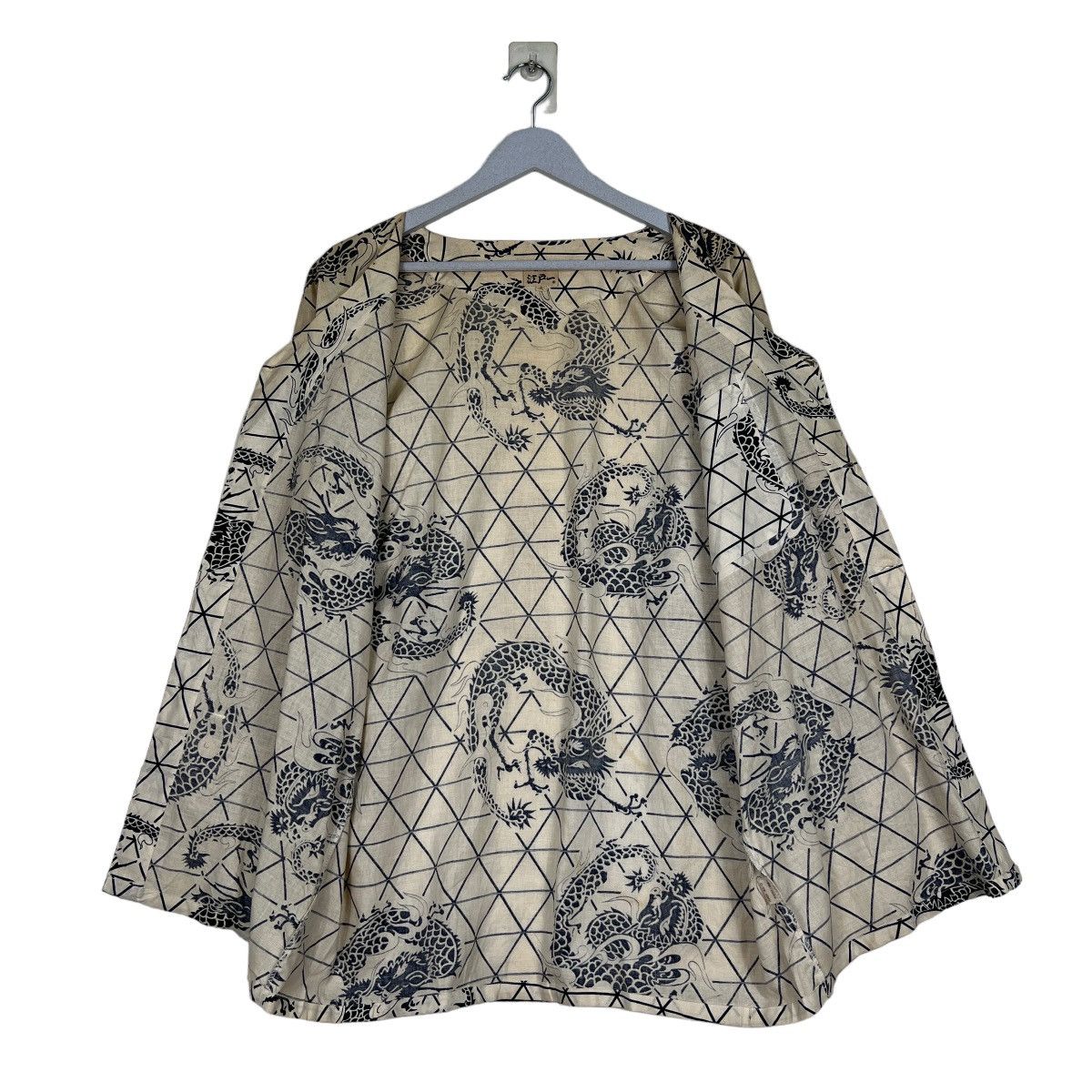 Japanese Brand 🔥 RARE VINTAGE KIMONO JAPAN DRAGON SHIRT CARDIGAN Size US L / EU 52-54 / 3 - 12 Thumbnail