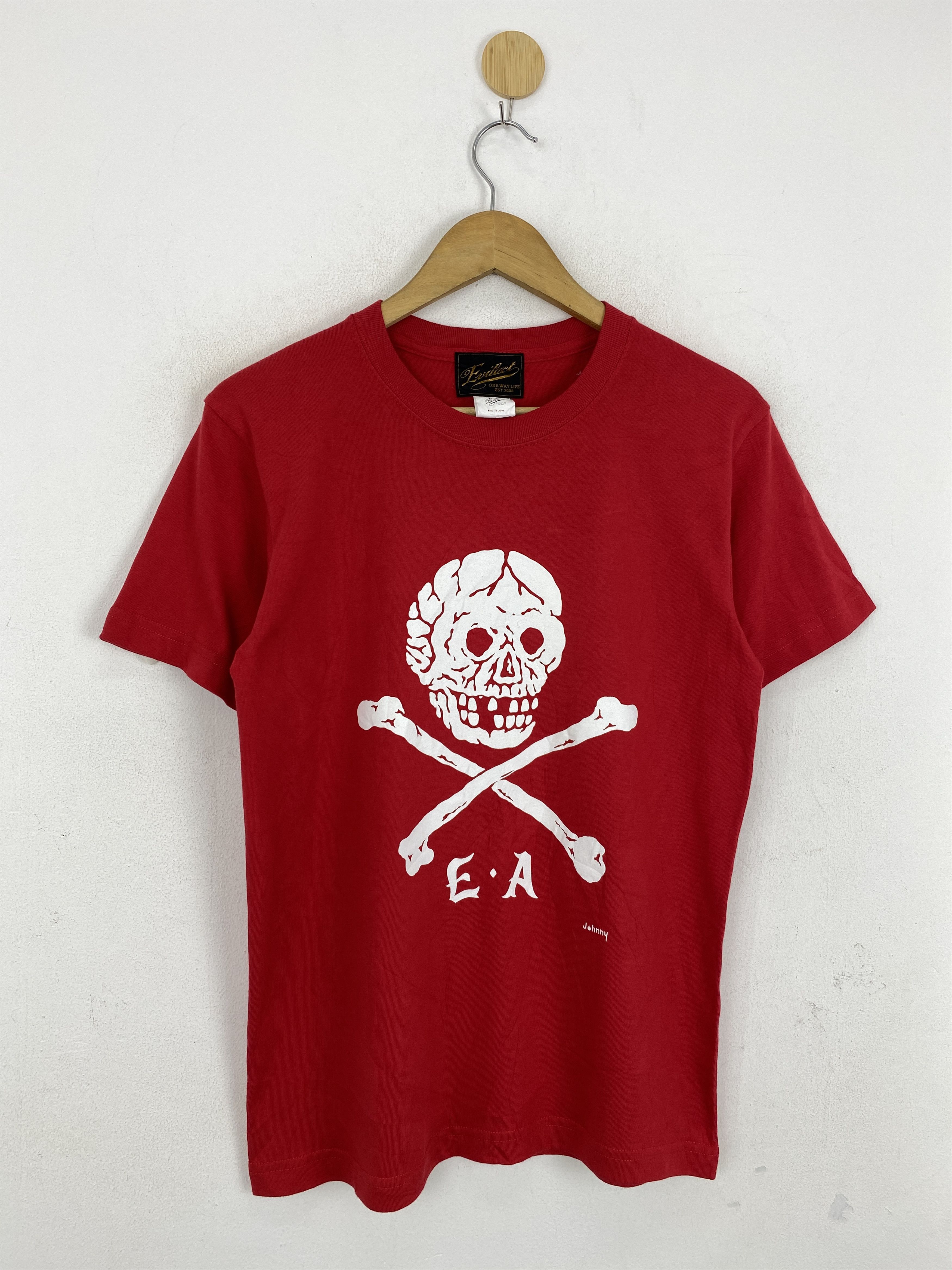 Other Evilact Japanese Brand Skull Graphic Tee TA0561 Size US S / EU 44-46 / 1 - 1 Thumbnail