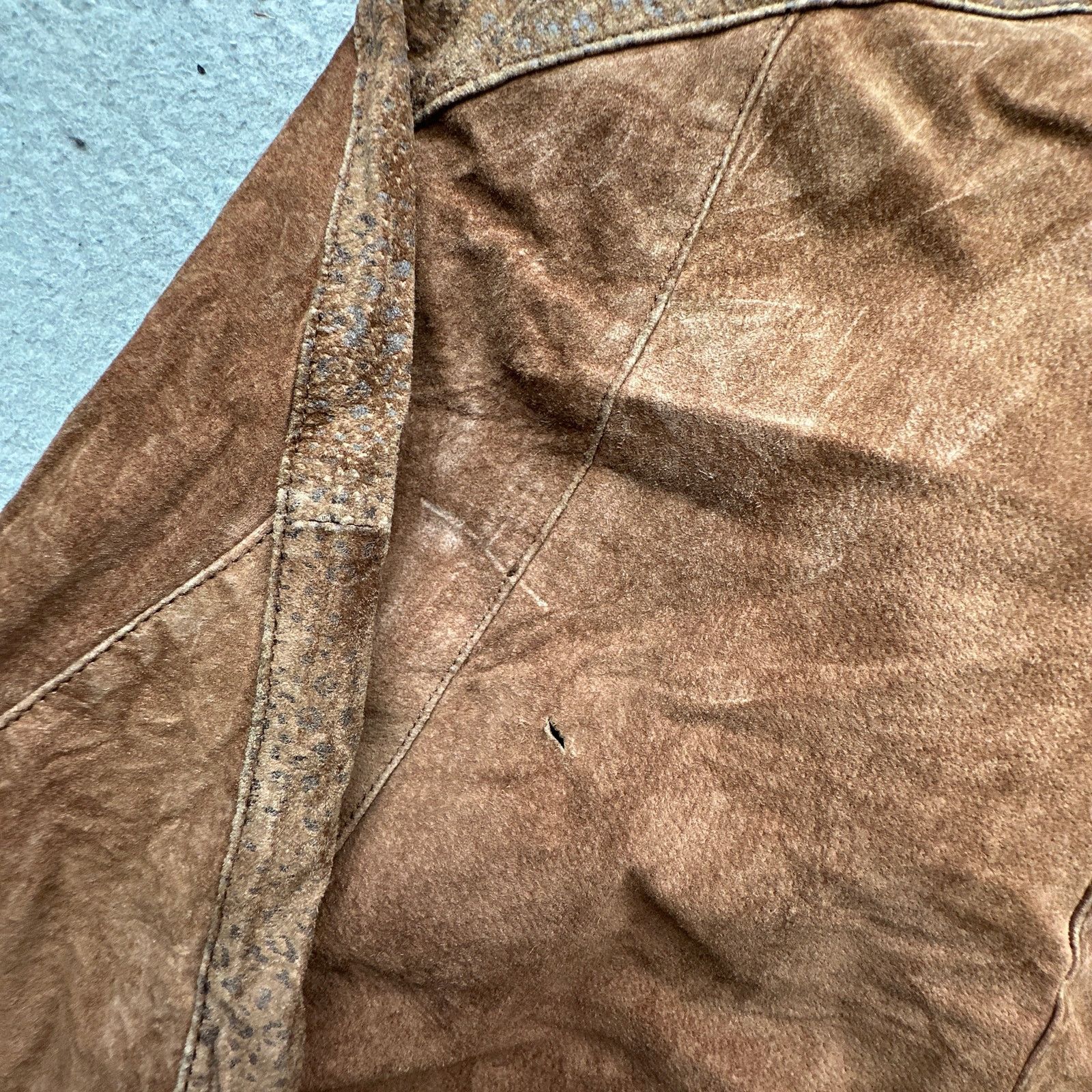 Other Vintage Byrnes Baker Thinsulate Lined Suede Leather Jacket M Size M / US 6-8 / IT 42-44 - 8 Thumbnail