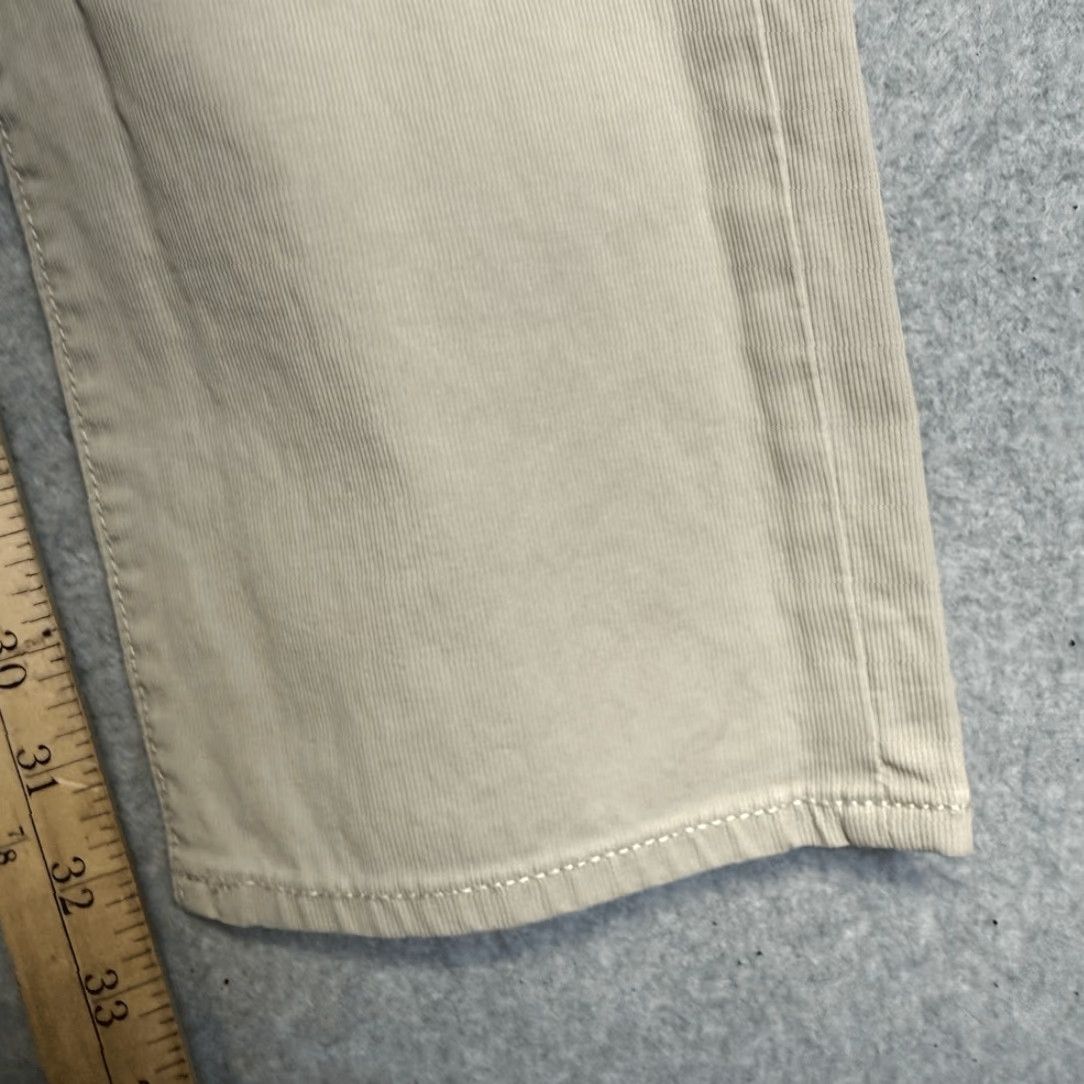 J.Crew J. Crew 484 Slim Pants Mens 34x34 Ankle Length Stretch Beige White White Inseam 34 Regular Size 34 Chino Shirt? Size US 34 / EU 50 - 6 Thumbnail