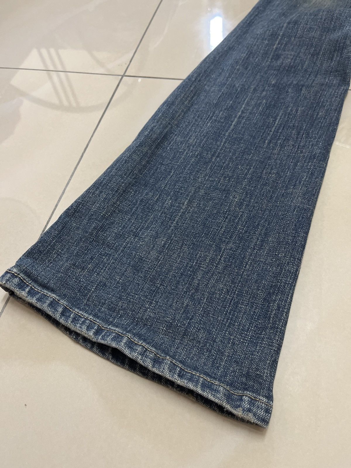 If Six Was Nine × Jean × Tornado Mart Flare jeans back rush distressed mud rusty low rise Size US 28 / EU 44 - 15 Thumbnail