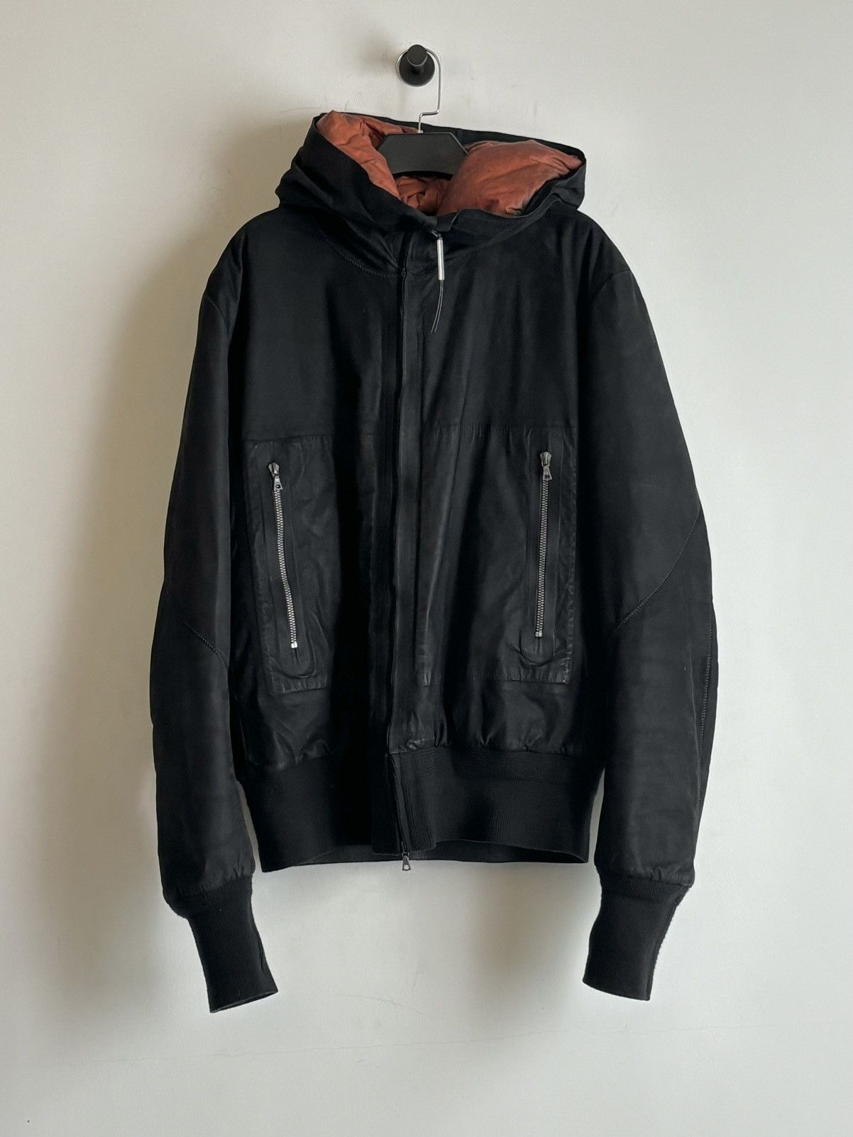 Isaac Sellam Experience Isaac Sellam | Tailored Leather Puffer Jacket Size US L / EU 52-54 / 3 - 1 Thumbnail