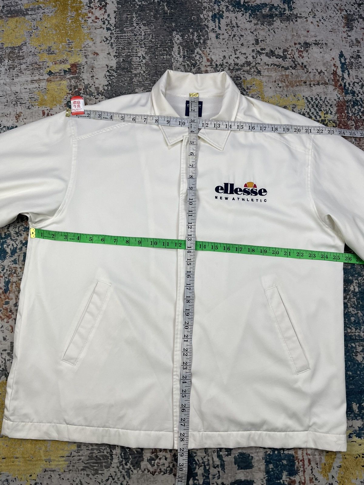Ellesse Vintage Ellesse Button Up Windbreaker Coach Jackets Size US L / EU 52-54 / 3 - 15 Thumbnail